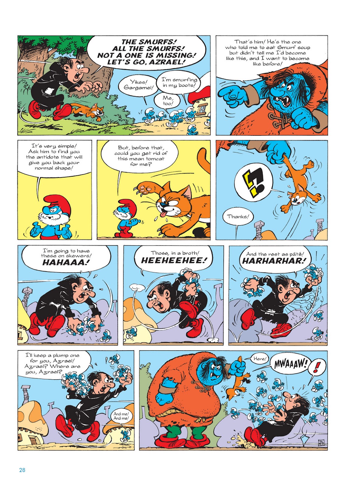 Read online The Smurfs comic -  Issue #13 - 28