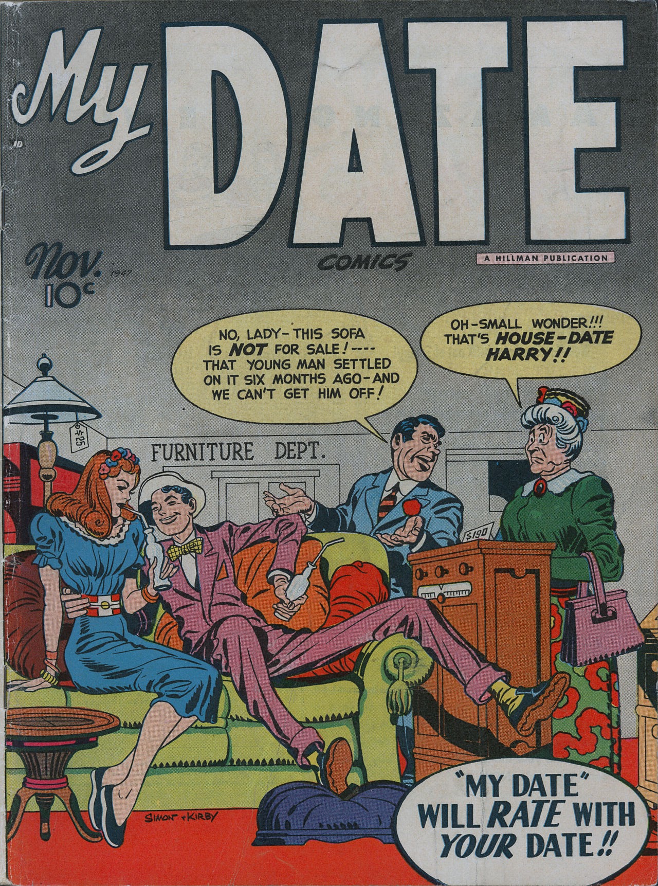 Read online My Date Comics comic -  Issue #3 - 1