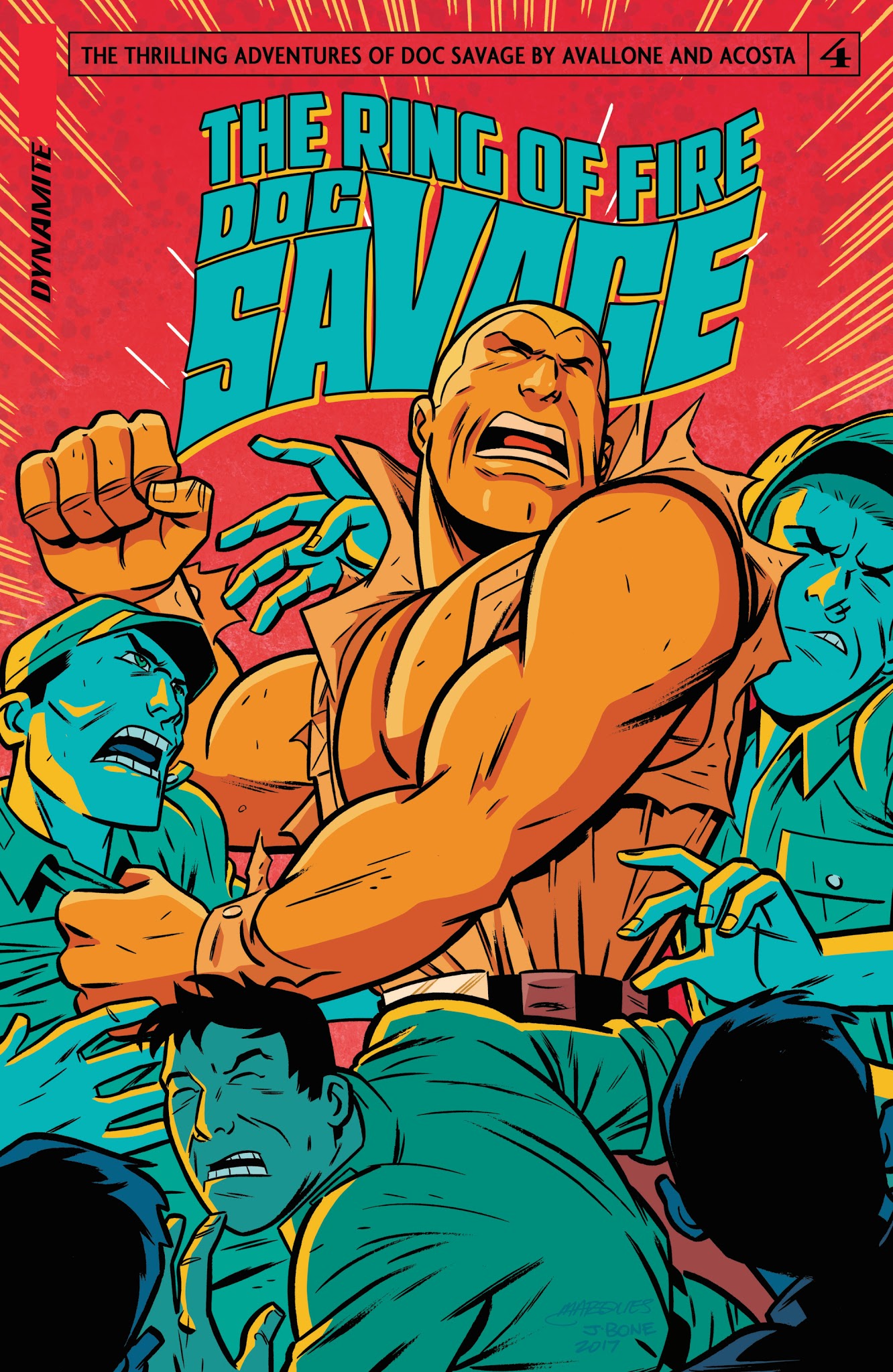 Read online Doc Savage: Ring Of Fire comic -  Issue #4 - 2