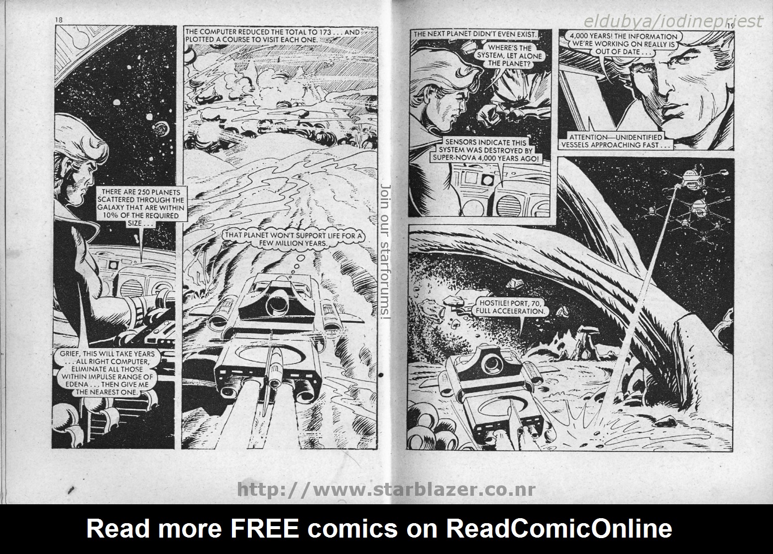 Read online Starblazer comic -  Issue #33 - 11