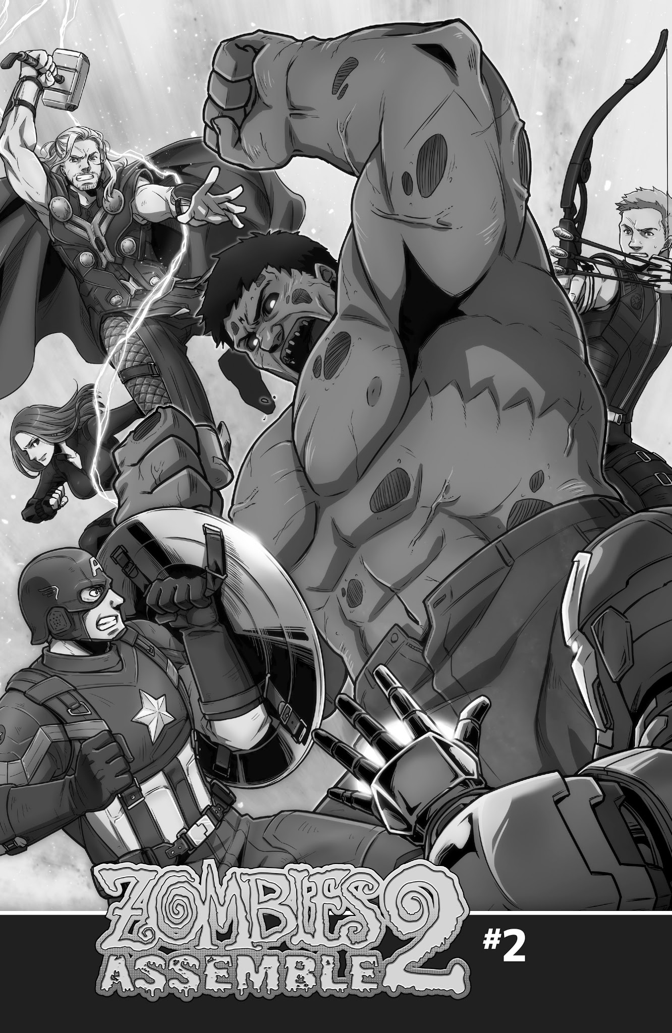 Read online Zombies Assemble 2 comic -  Issue #1 - 41