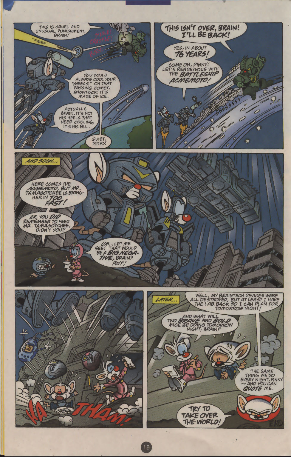 Read online Pinky and The Brain comic -  Issue #18 - 13