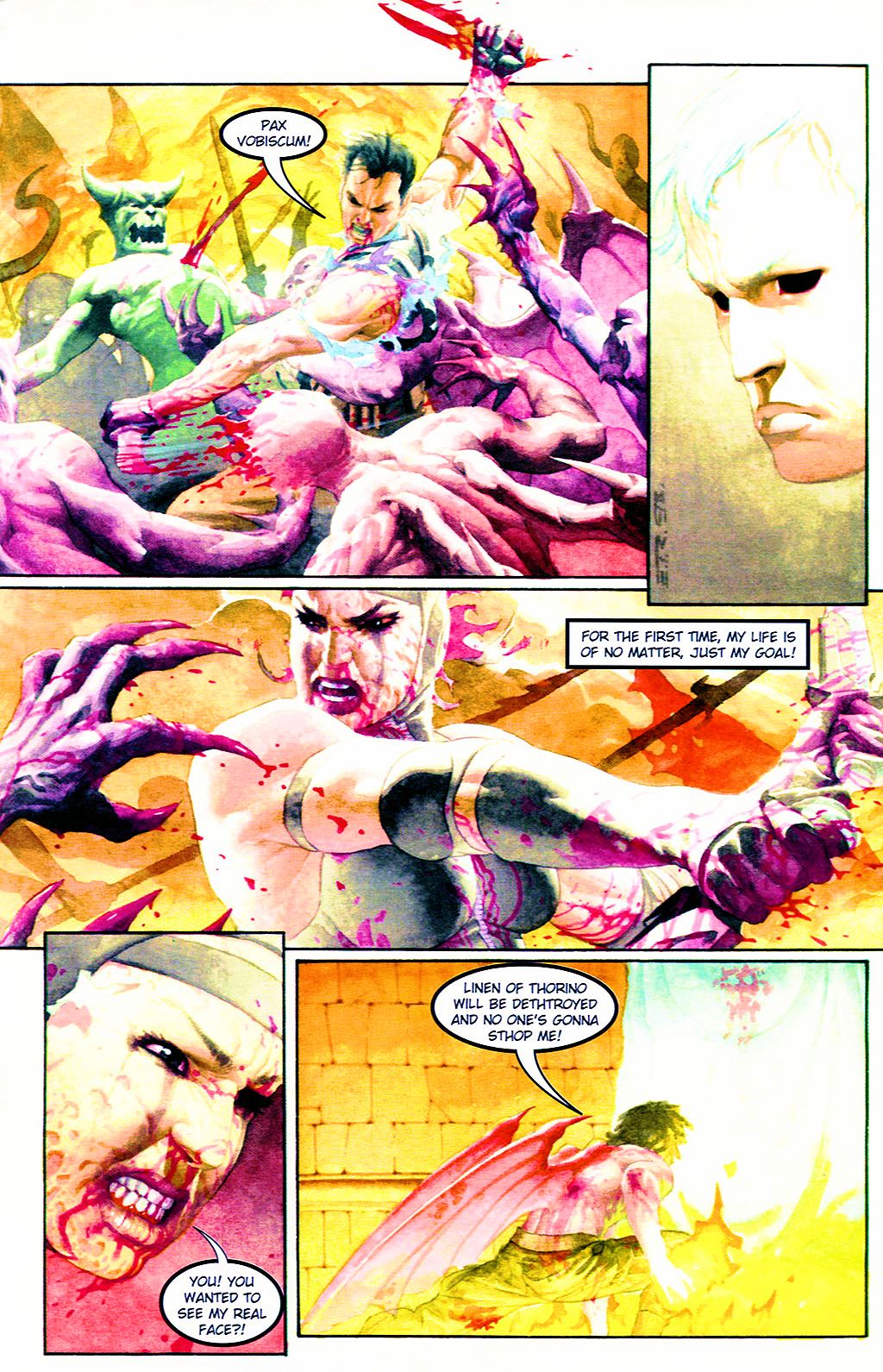 Read online Warrior Nun: Frenzy comic -  Issue #2 - 21