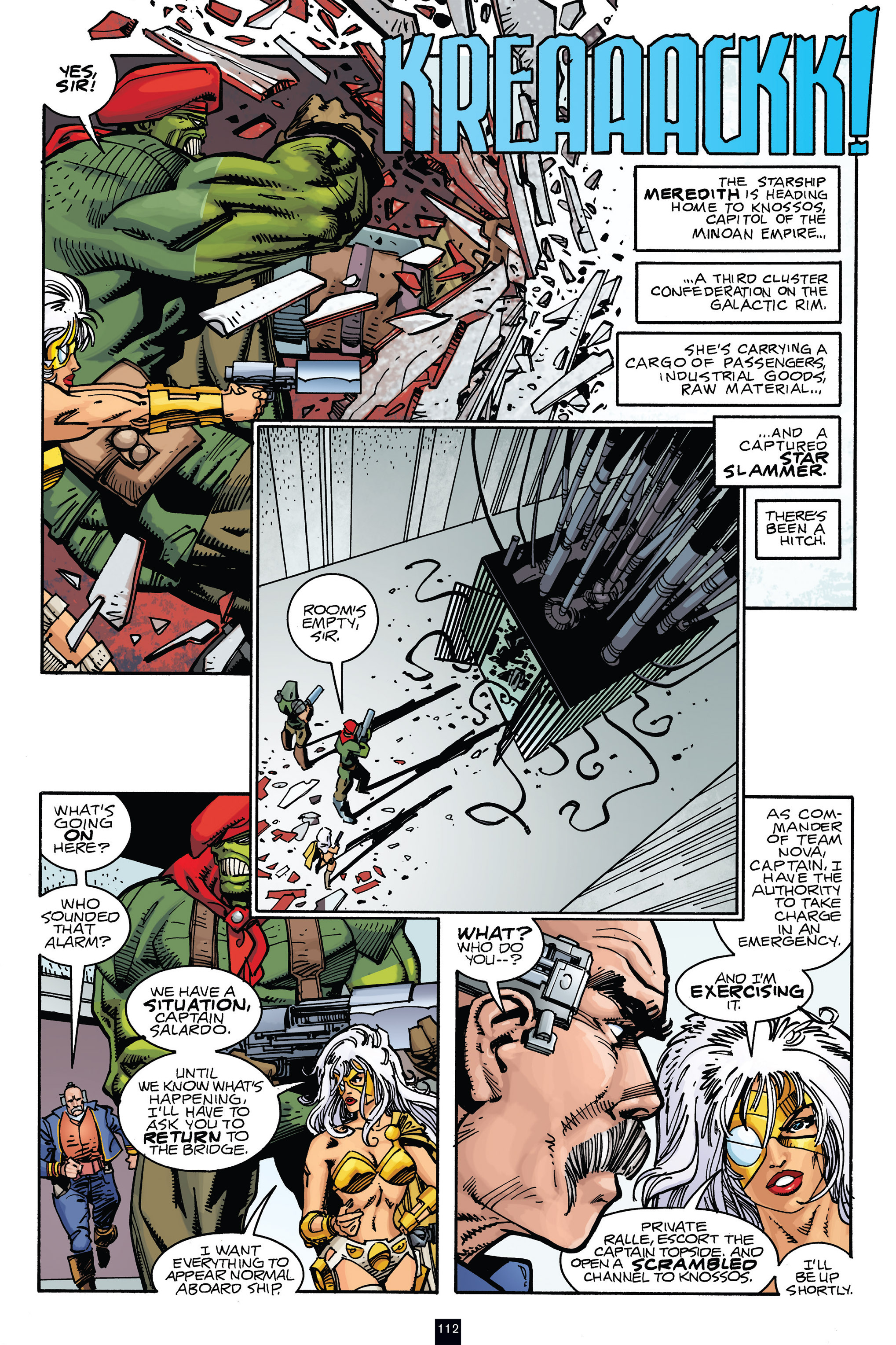 Read online Star Slammers, The Complete Collection comic -  Issue # TPB - 109