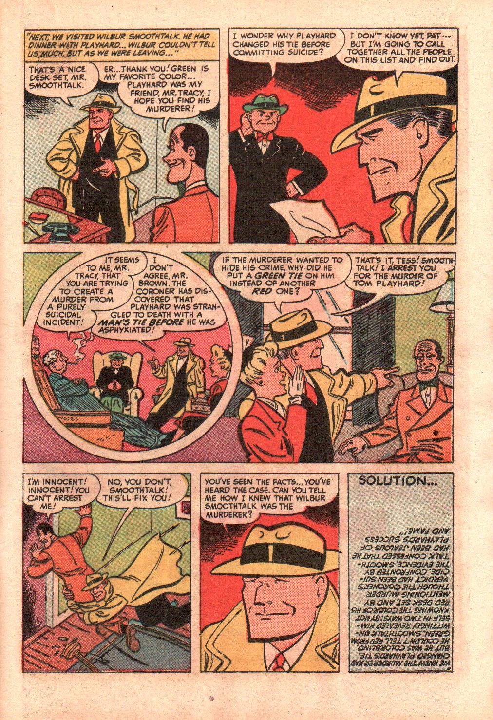 Read online Dick Tracy comic -  Issue #44 - 31