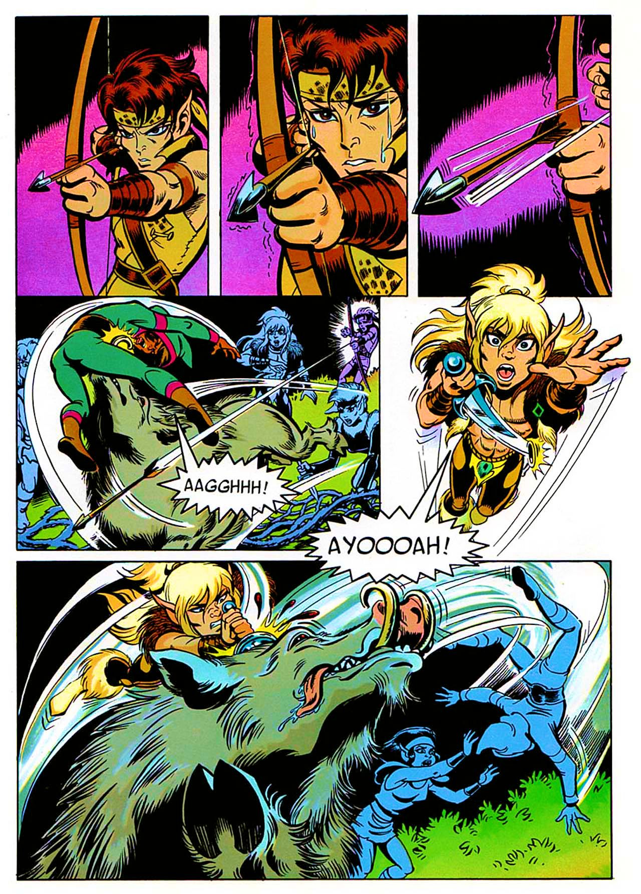 Read online ElfQuest: Kings of the Broken Wheel comic -  Issue #1 - 4