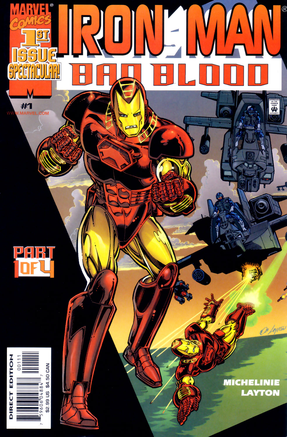 Read online Iron Man: Bad Blood comic -  Issue #1 - 1