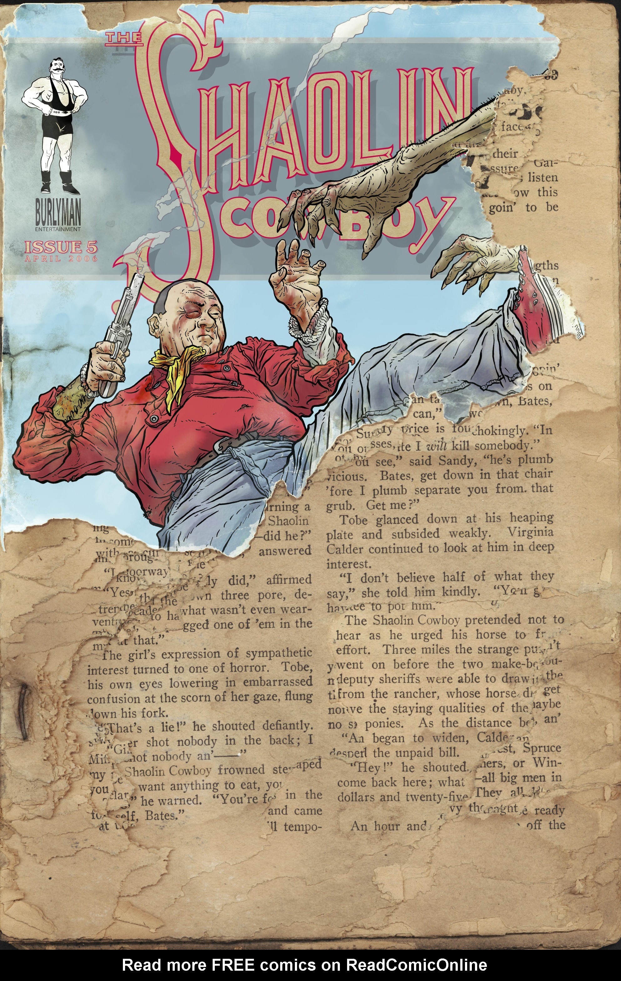 Read online Shaolin Cowboy comic -  Issue #5 - 1