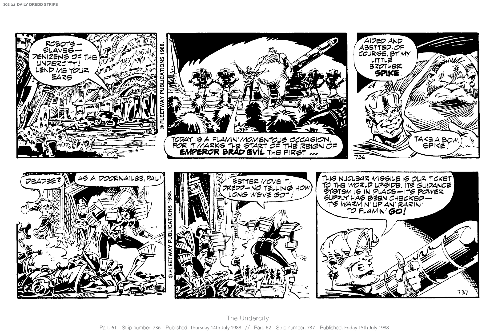 Read online Judge Dredd: The Daily Dredds comic -  Issue # TPB 2 - 311
