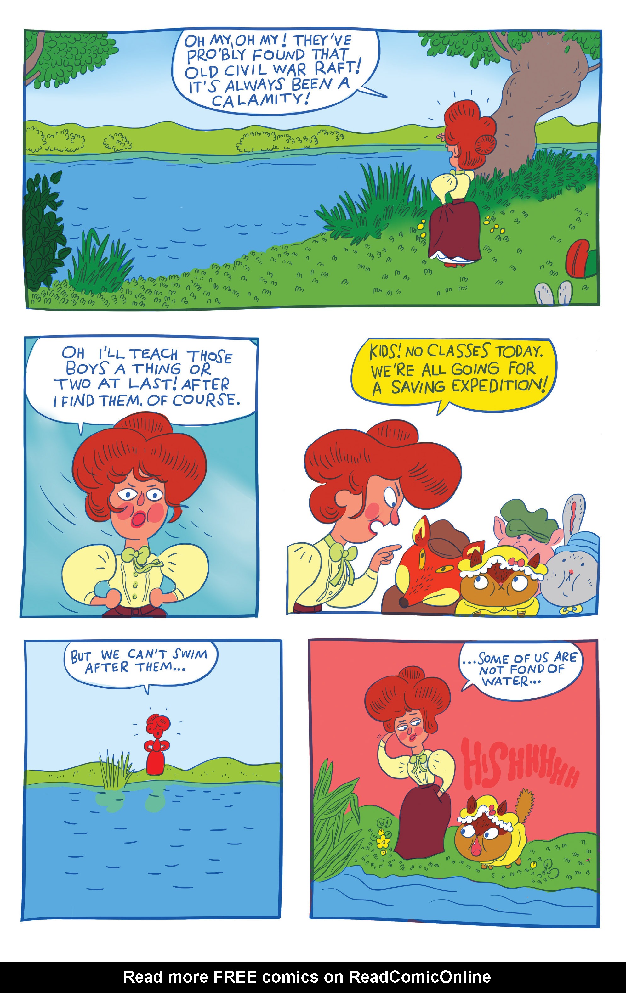 Read online Over the Garden Wall (2016) comic -  Issue #8 - 17