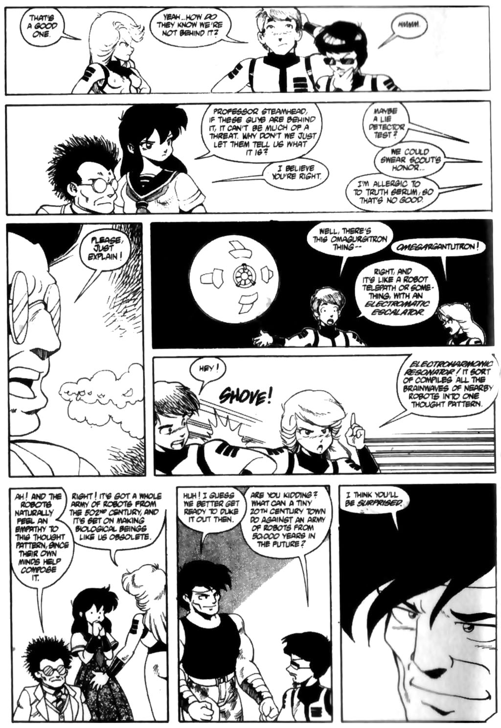 Read online Ninja High School (1986) comic -  Issue #28 - 17