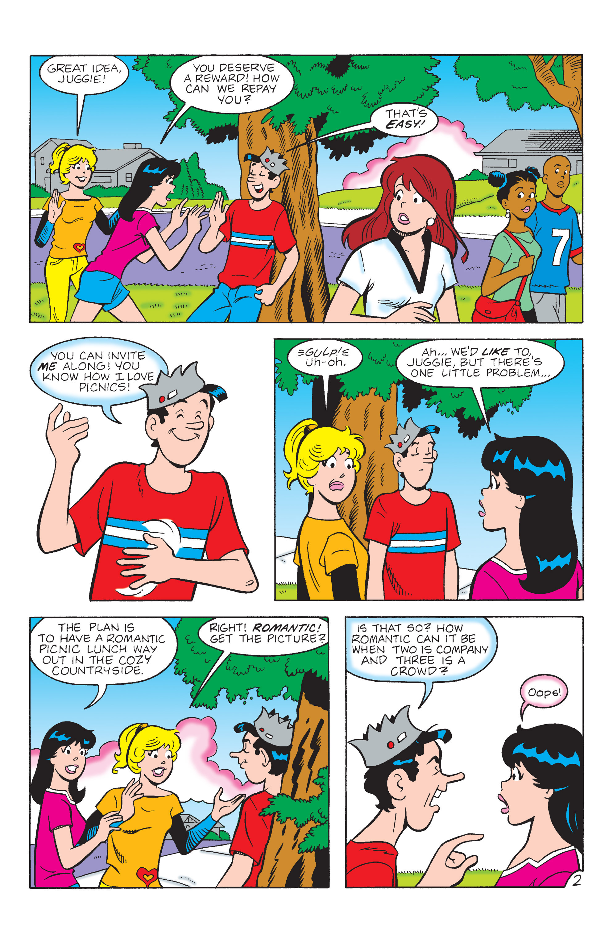 Read online Betty and Veronica: Picnic Antics comic -  Issue # TPB - 4