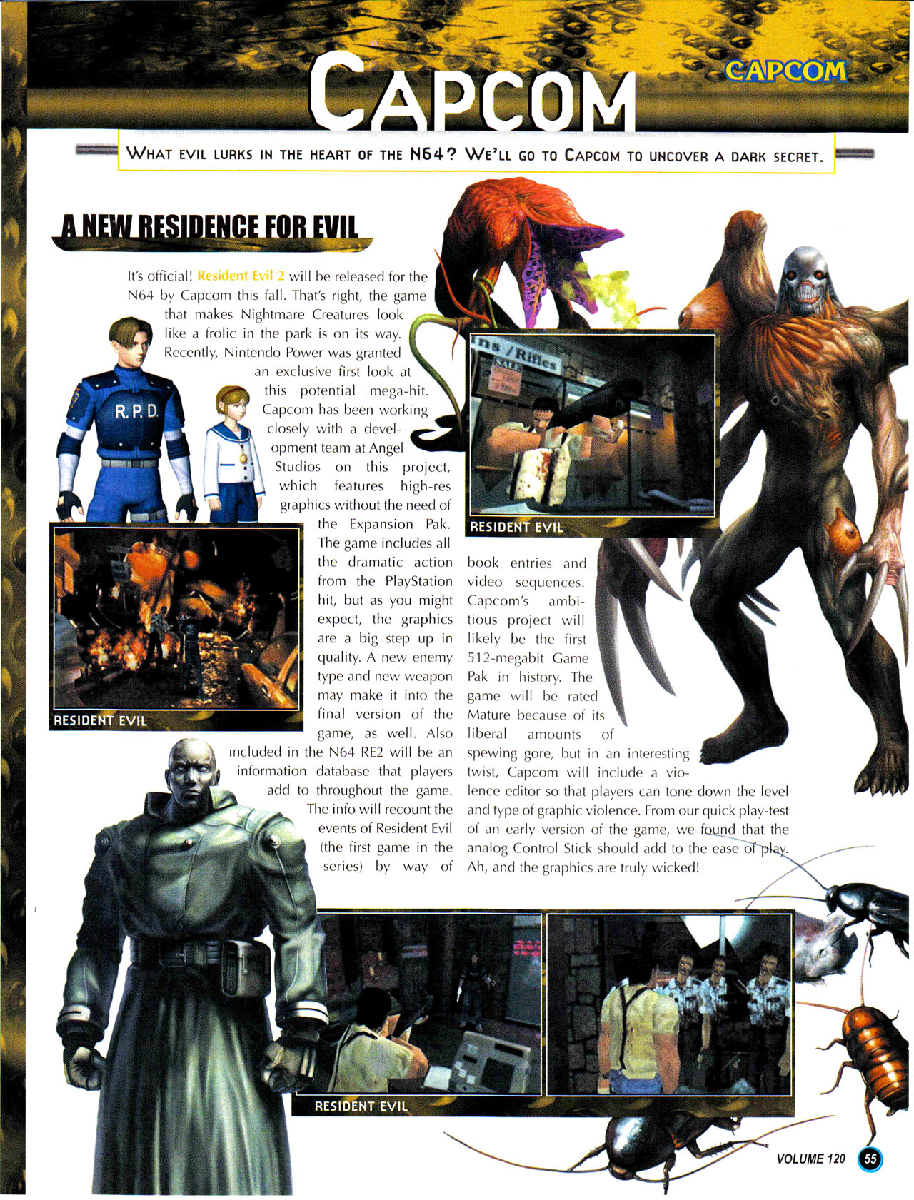 Read online Nintendo Power comic -  Issue #120 - 64