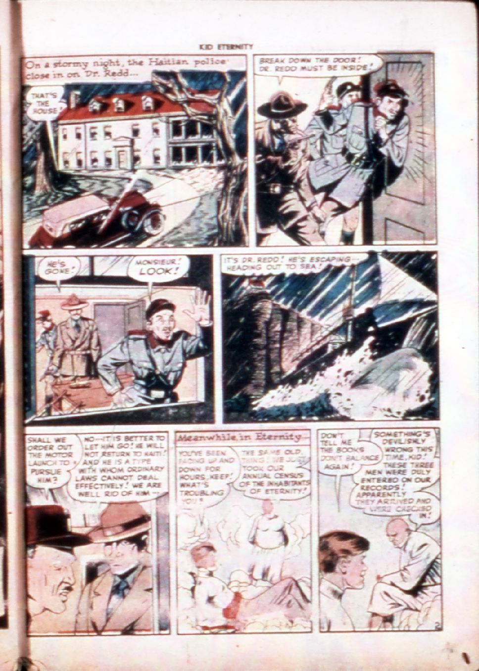 Read online Kid Eternity (1946) comic -  Issue #13 - 37