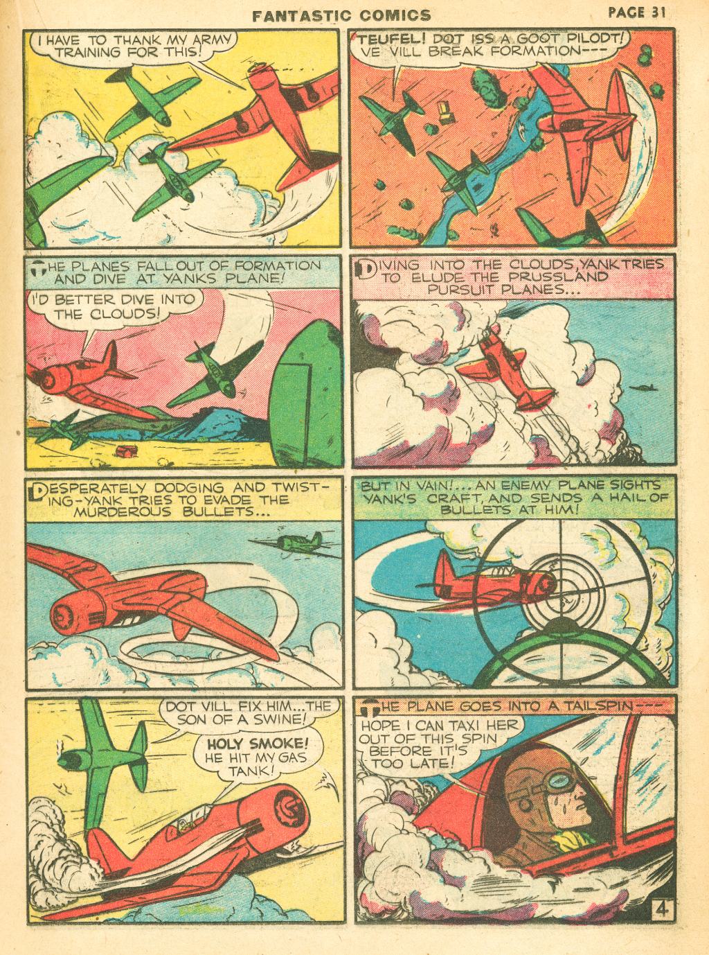 Read online Fantastic Comics comic -  Issue #12 - 33