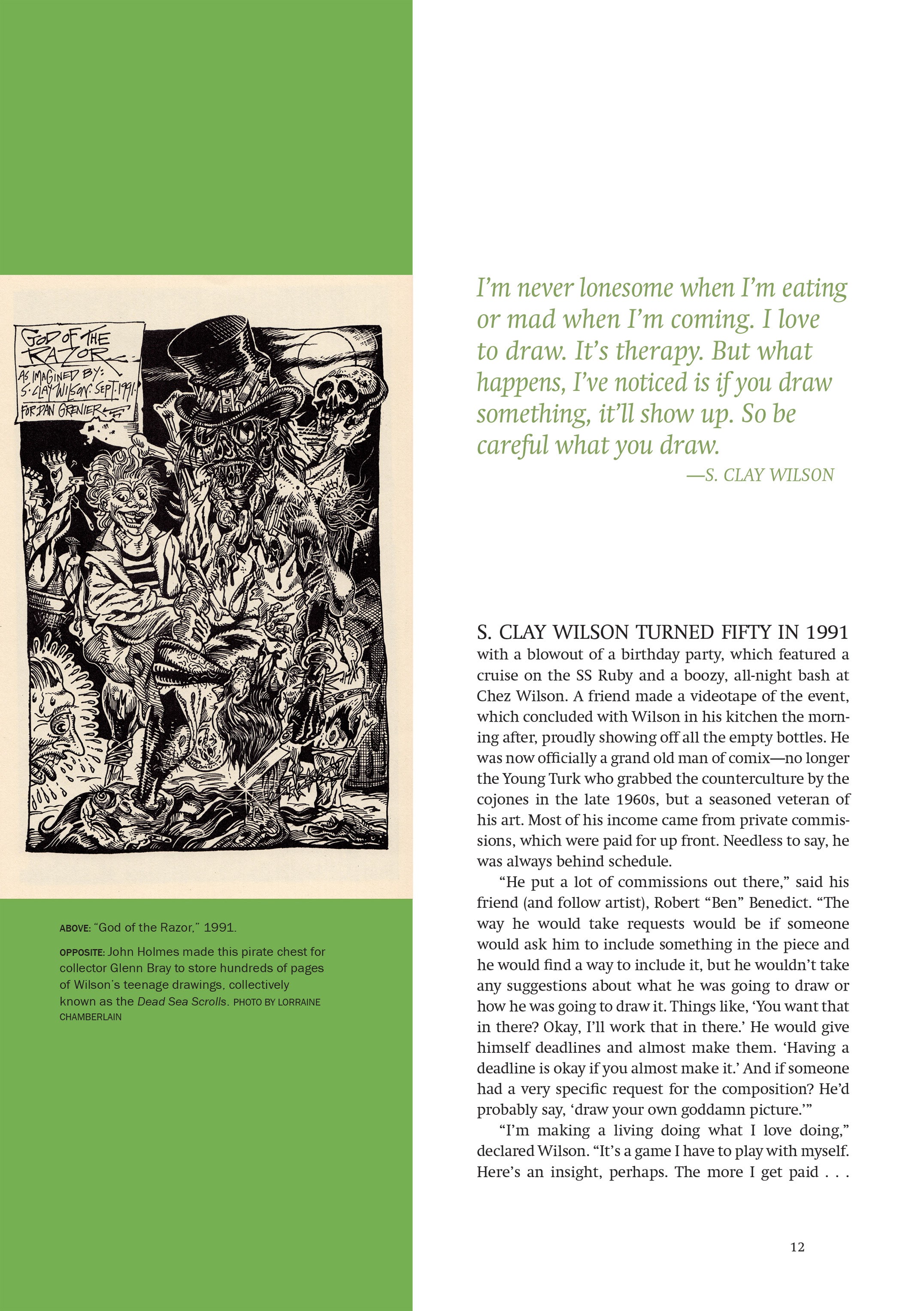 Read online The Mythology of S. Clay Wilson comic -  Issue # Belgian Lace from Hell (Part 1) - 14