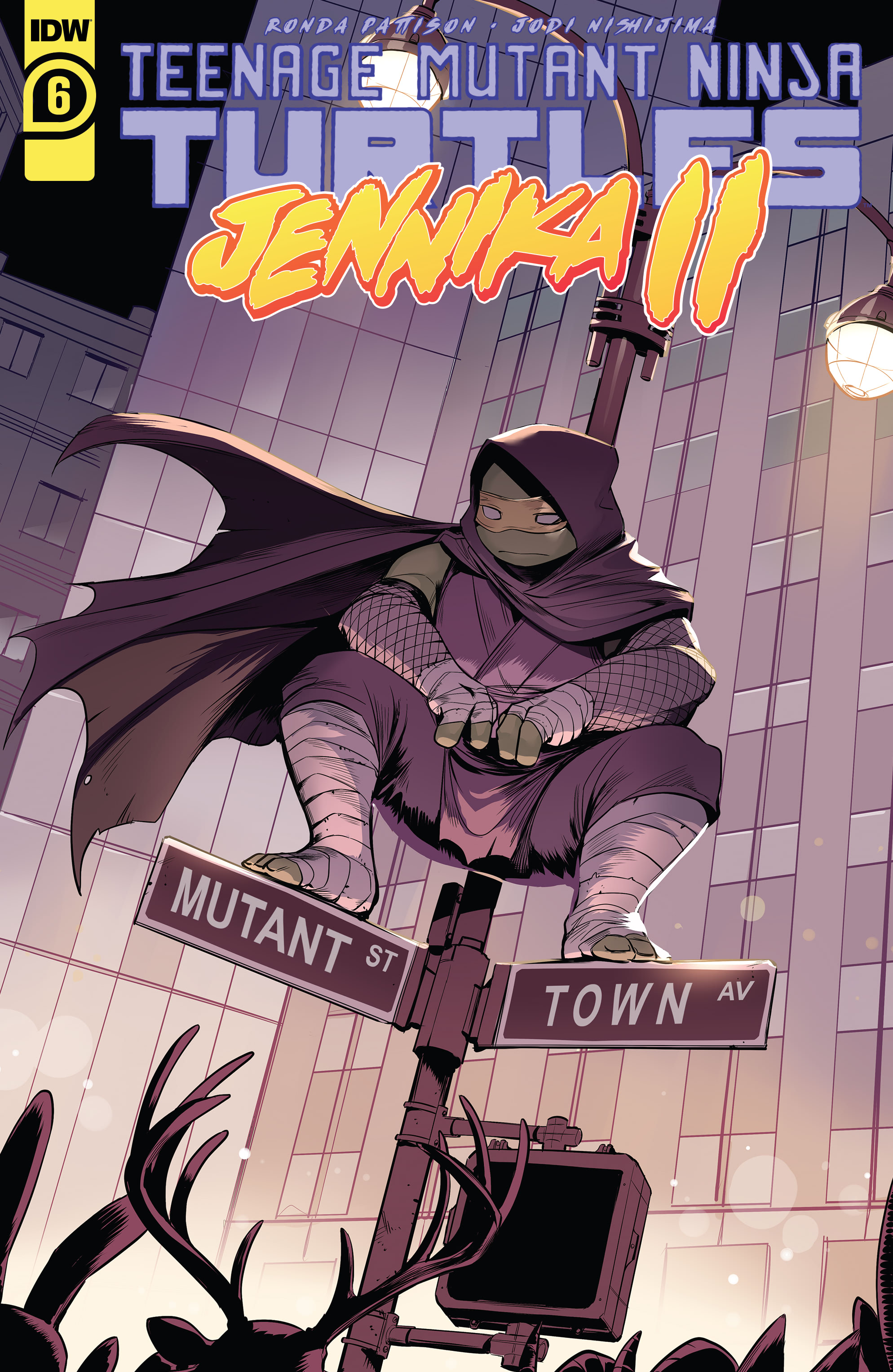 Read online Teenage Mutant Ninja Turtles: Jennika II comic -  Issue #6 - 1