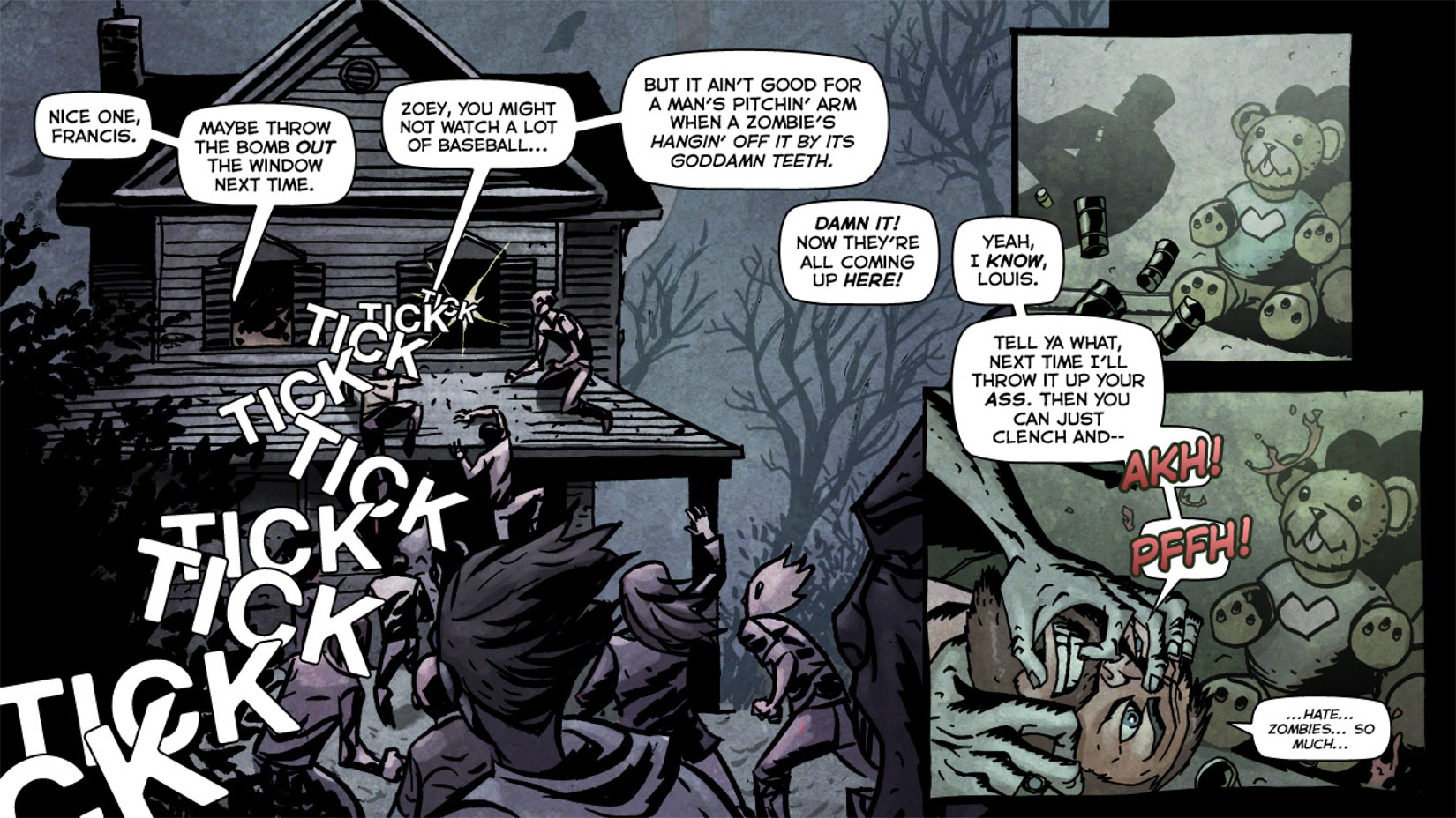 Read online Left 4 Dead: The Sacrifice comic -  Issue #1 - 7