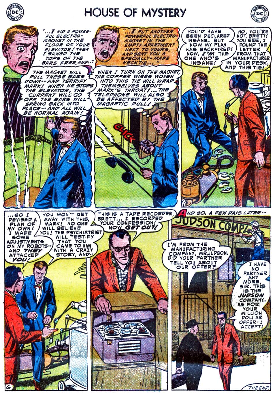 Read online House of Mystery (1951) comic -  Issue #31 - 8