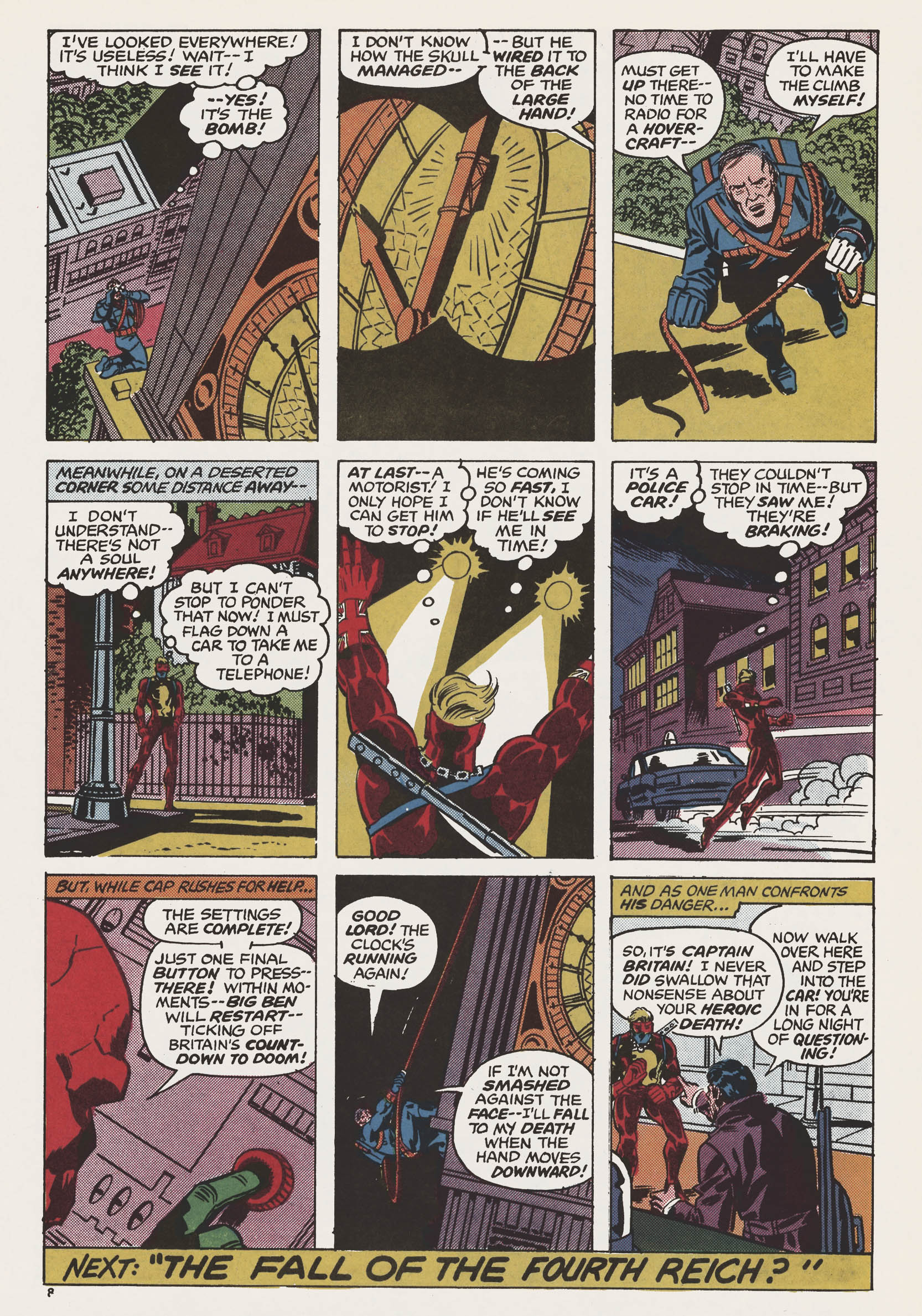 Read online Captain Britain (1976) comic -  Issue #23 - 8