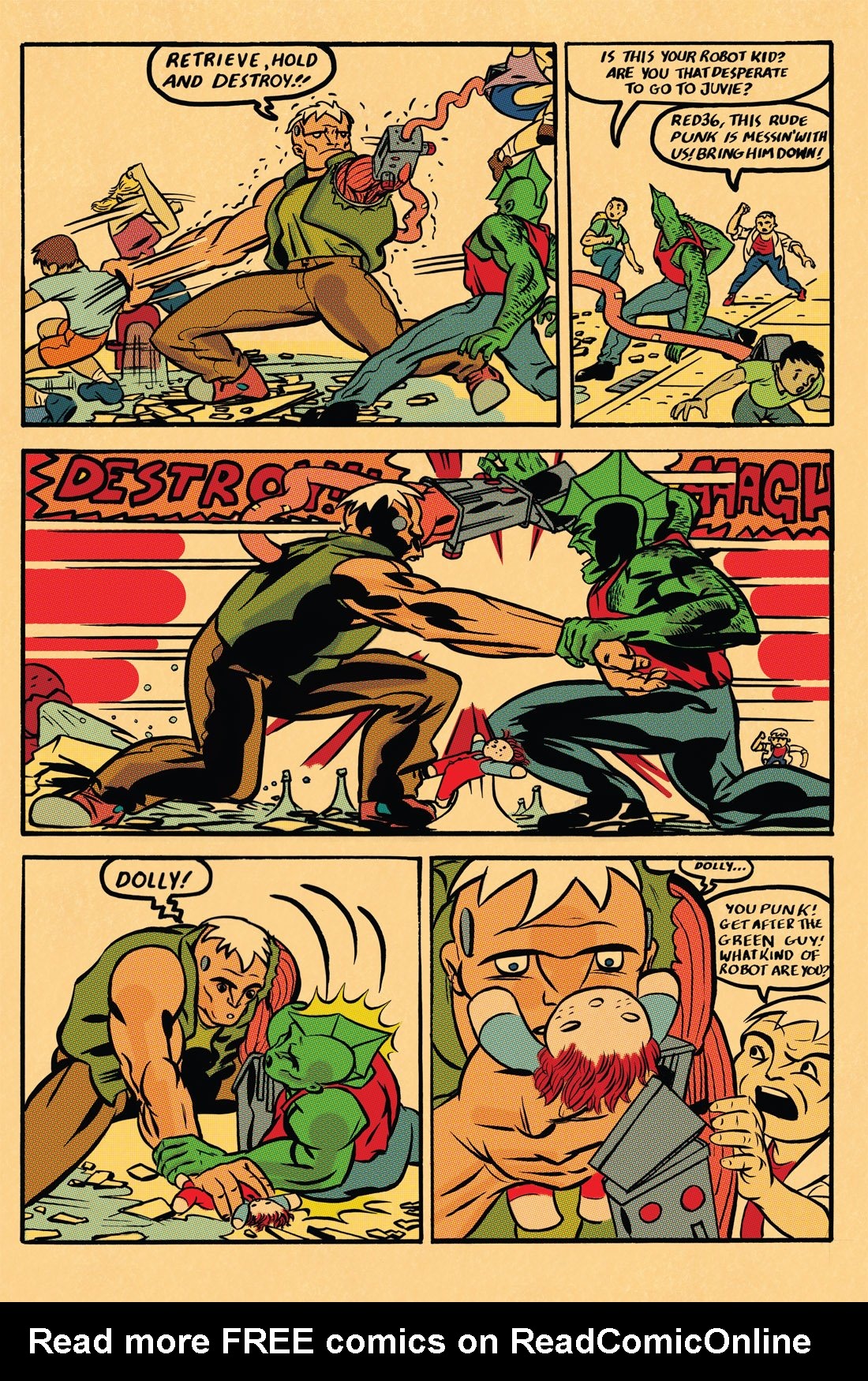 Read online Twisted Savage Dragon Funnies comic -  Issue # TPB - 68