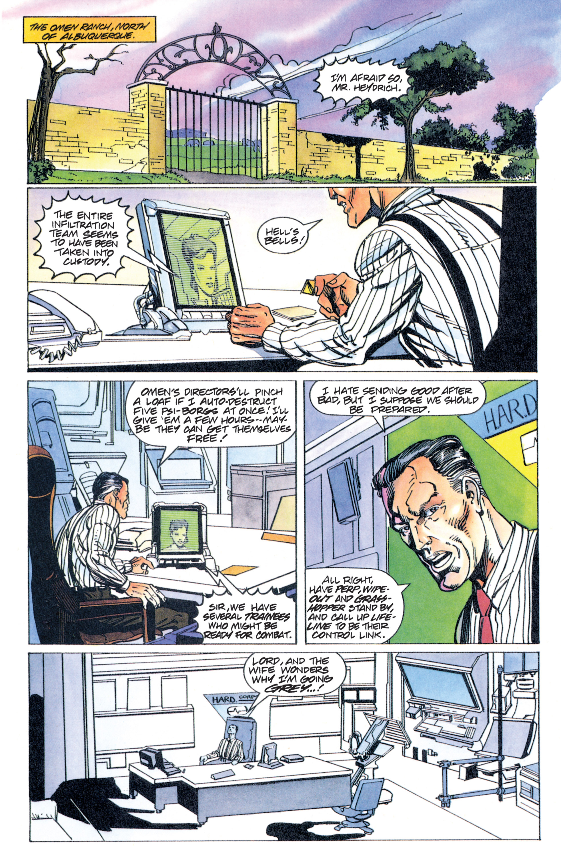 Read online H.A.R.D. Corps comic -  Issue #15 - 6