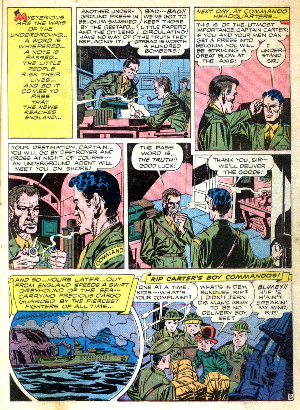 Read online Boy Commandos comic -  Issue #6 - 5