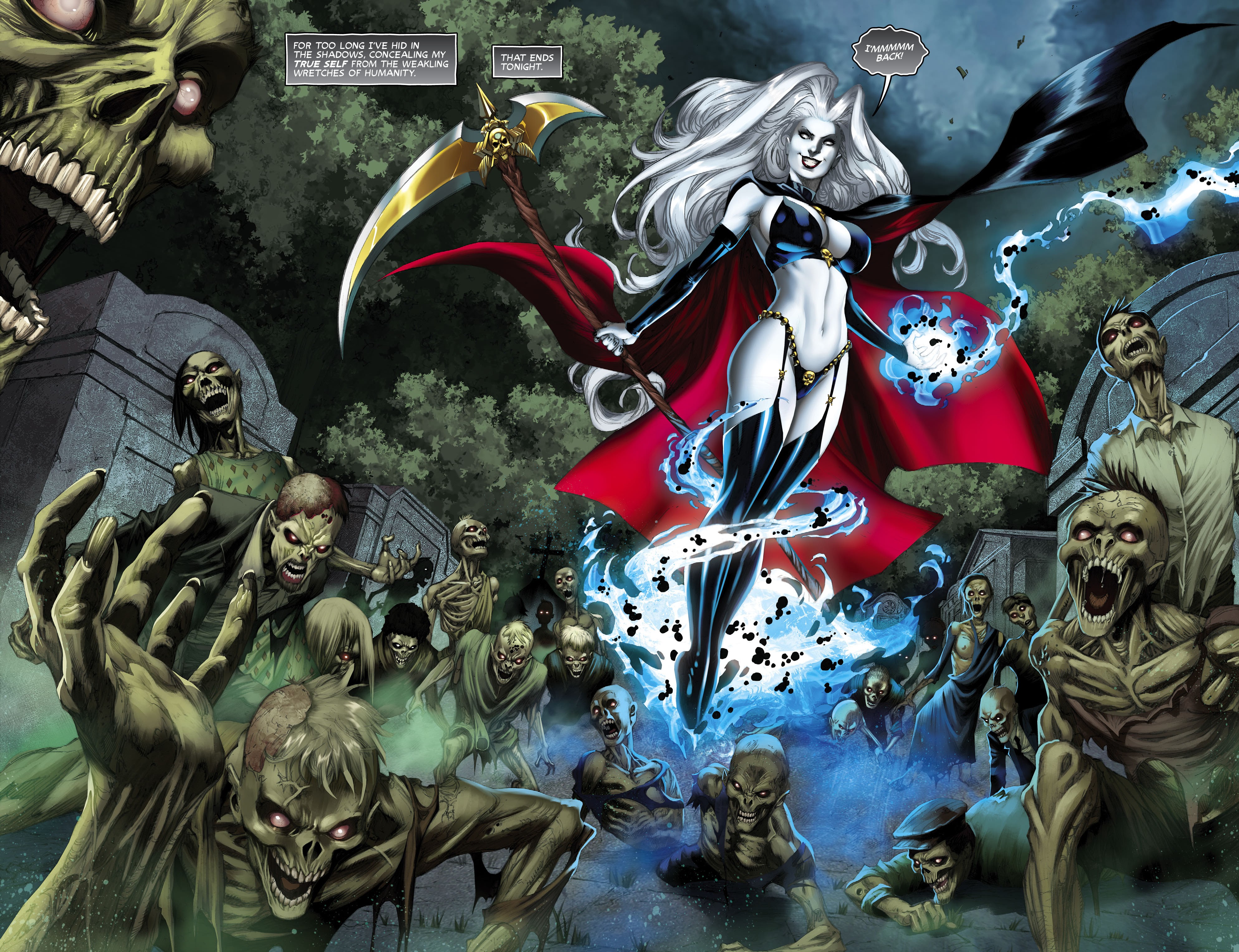 Read online Lady Death: Malevolent Decimation comic -  Issue # Full - 4