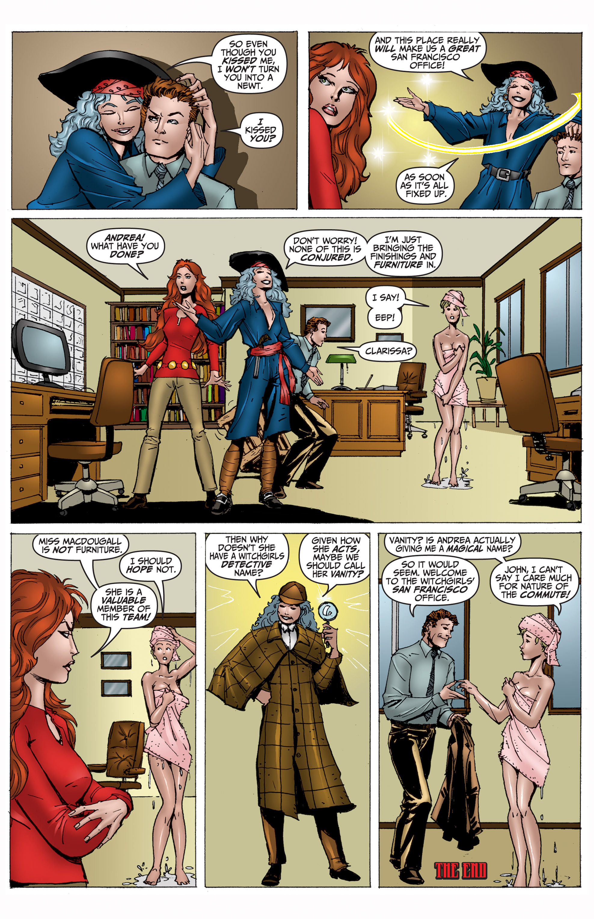 Read online Witchgirls Inc. The Origins comic -  Issue # TPB - 131