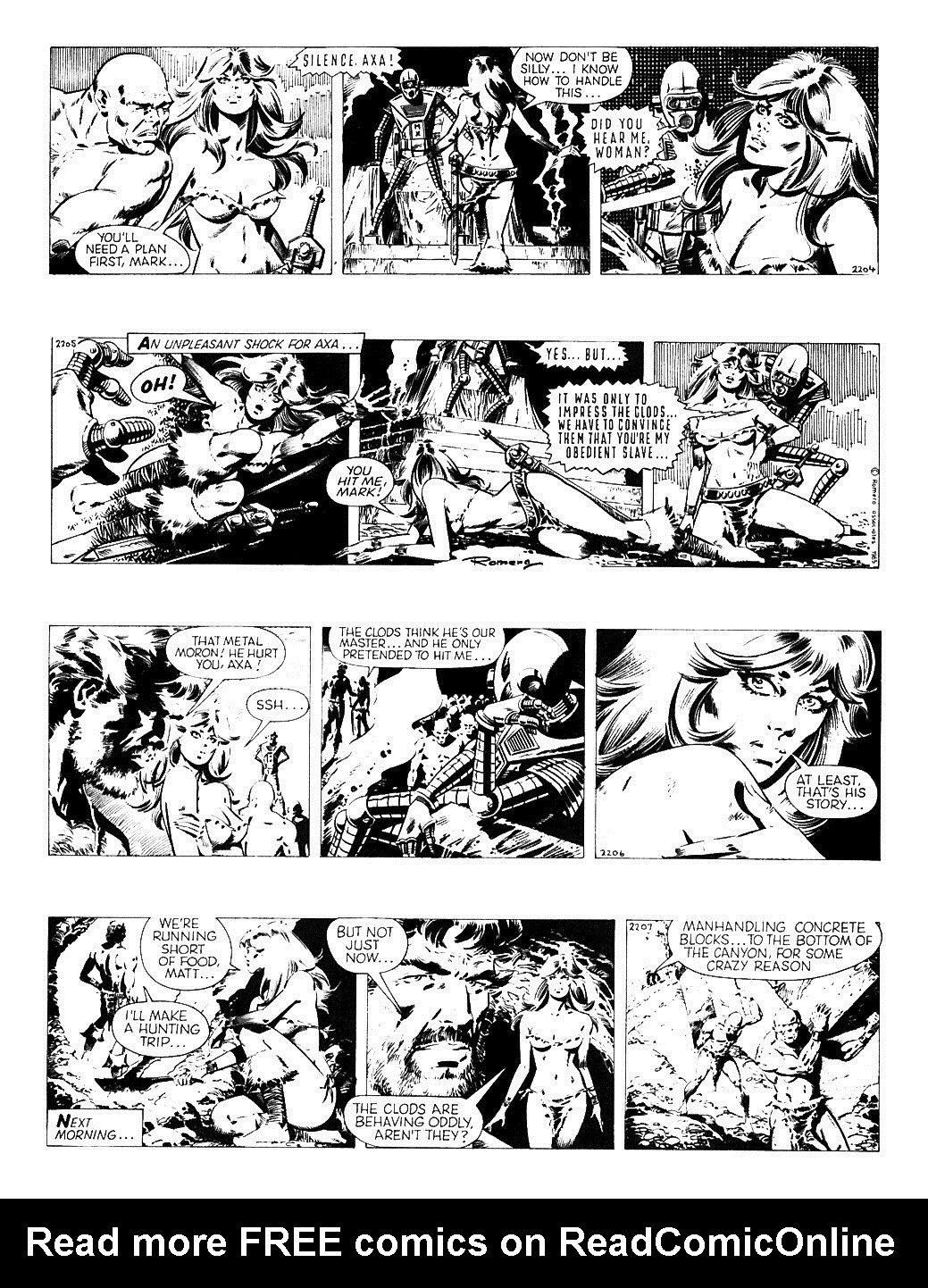 Read online Axa comic -  Issue #9 - 76
