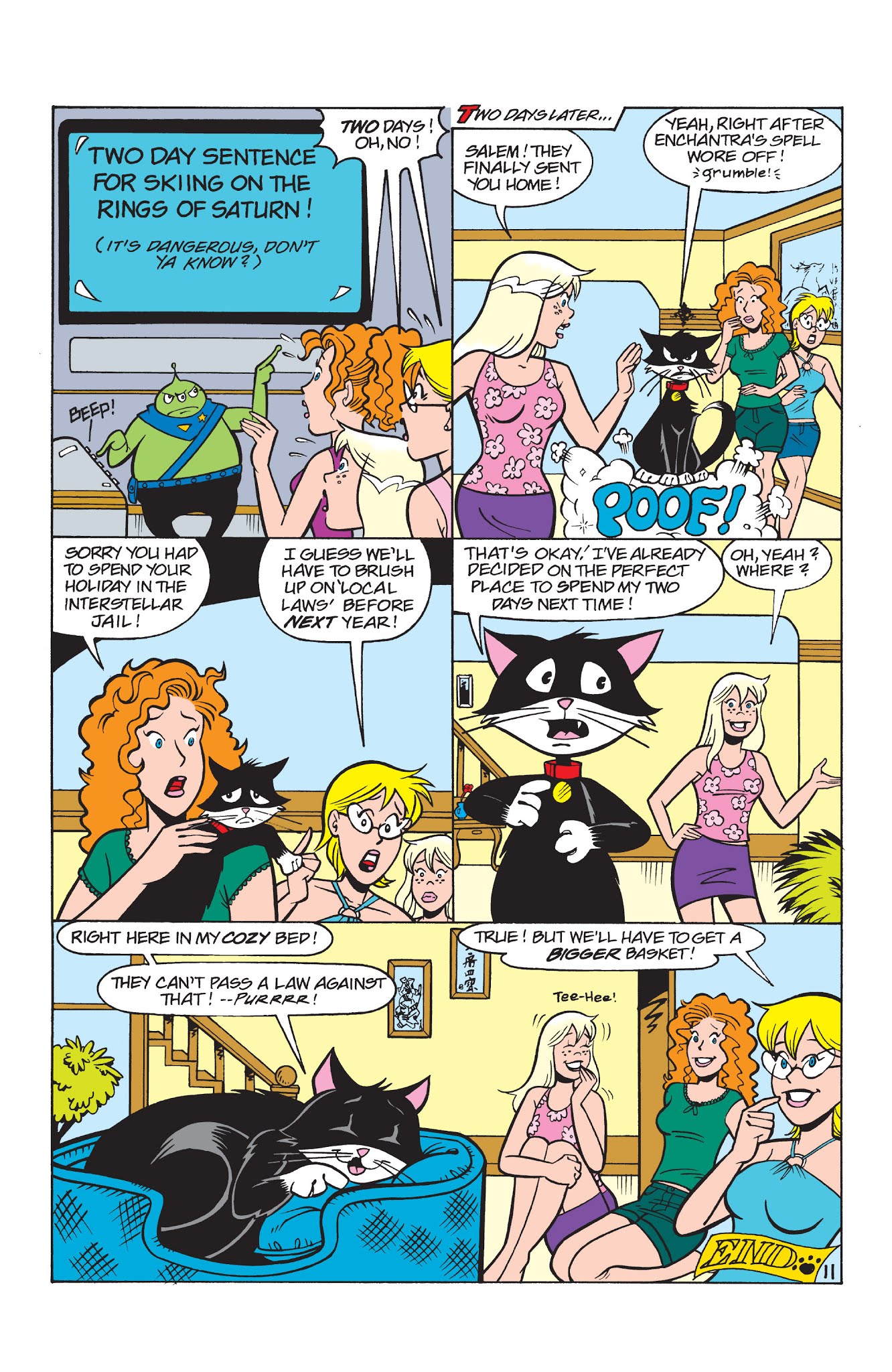 Read online Sabrina the Teenage Witch (2000) comic -  Issue #48 - 12
