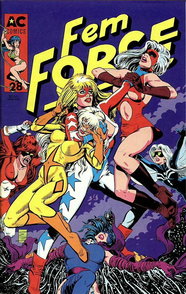 Read online Femforce comic -  Issue #28 - 1
