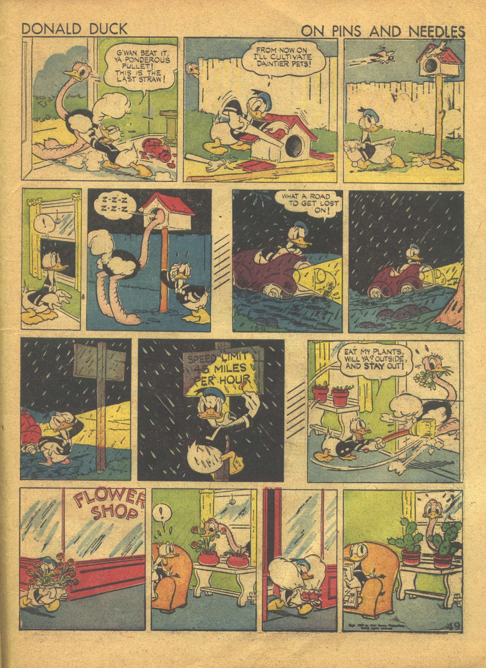 Read online Walt Disney's Comics and Stories comic -  Issue #17 - 51