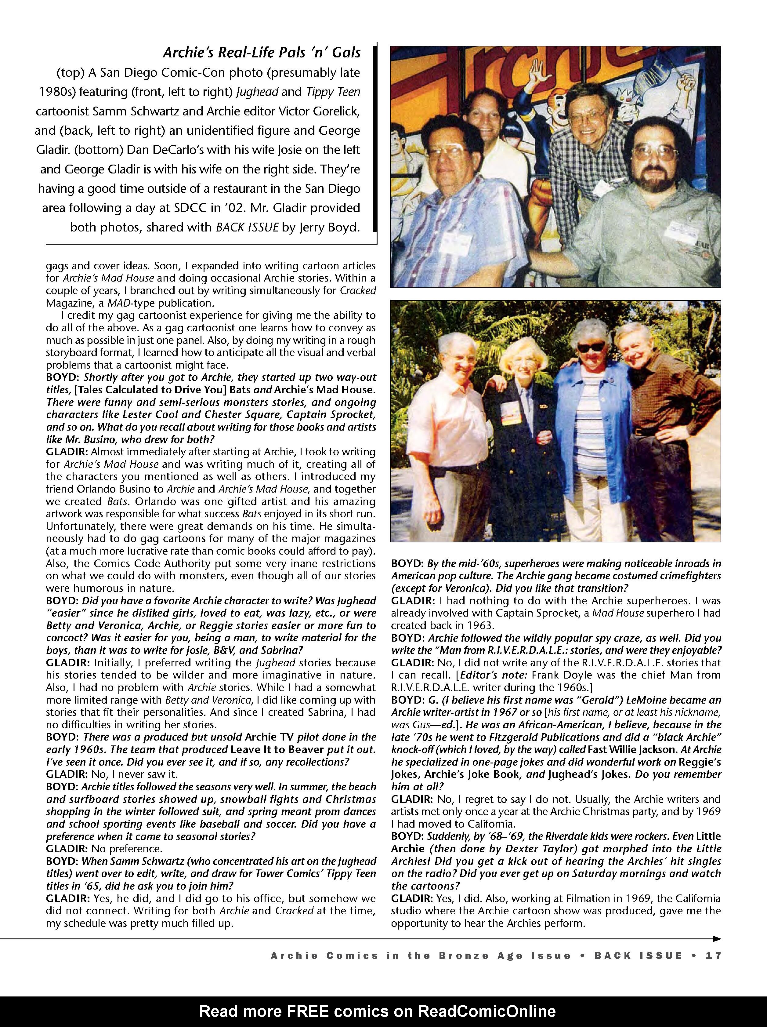 Read online Back Issue comic -  Issue #107 - 19