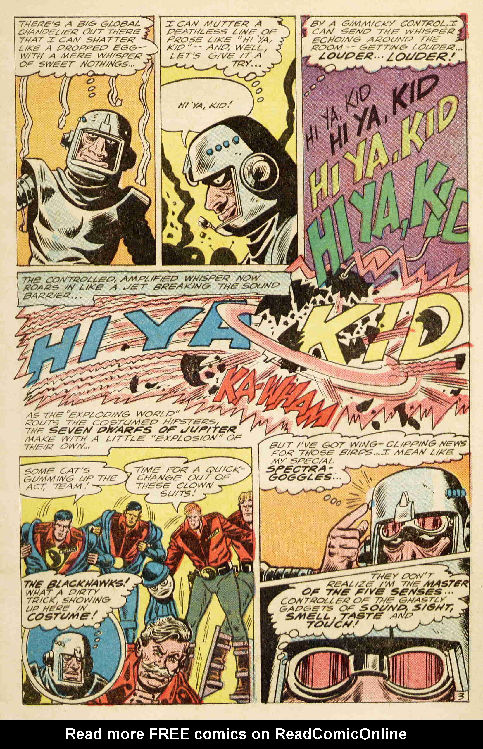 Read online Blackhawk (1957) comic -  Issue #215 - 5