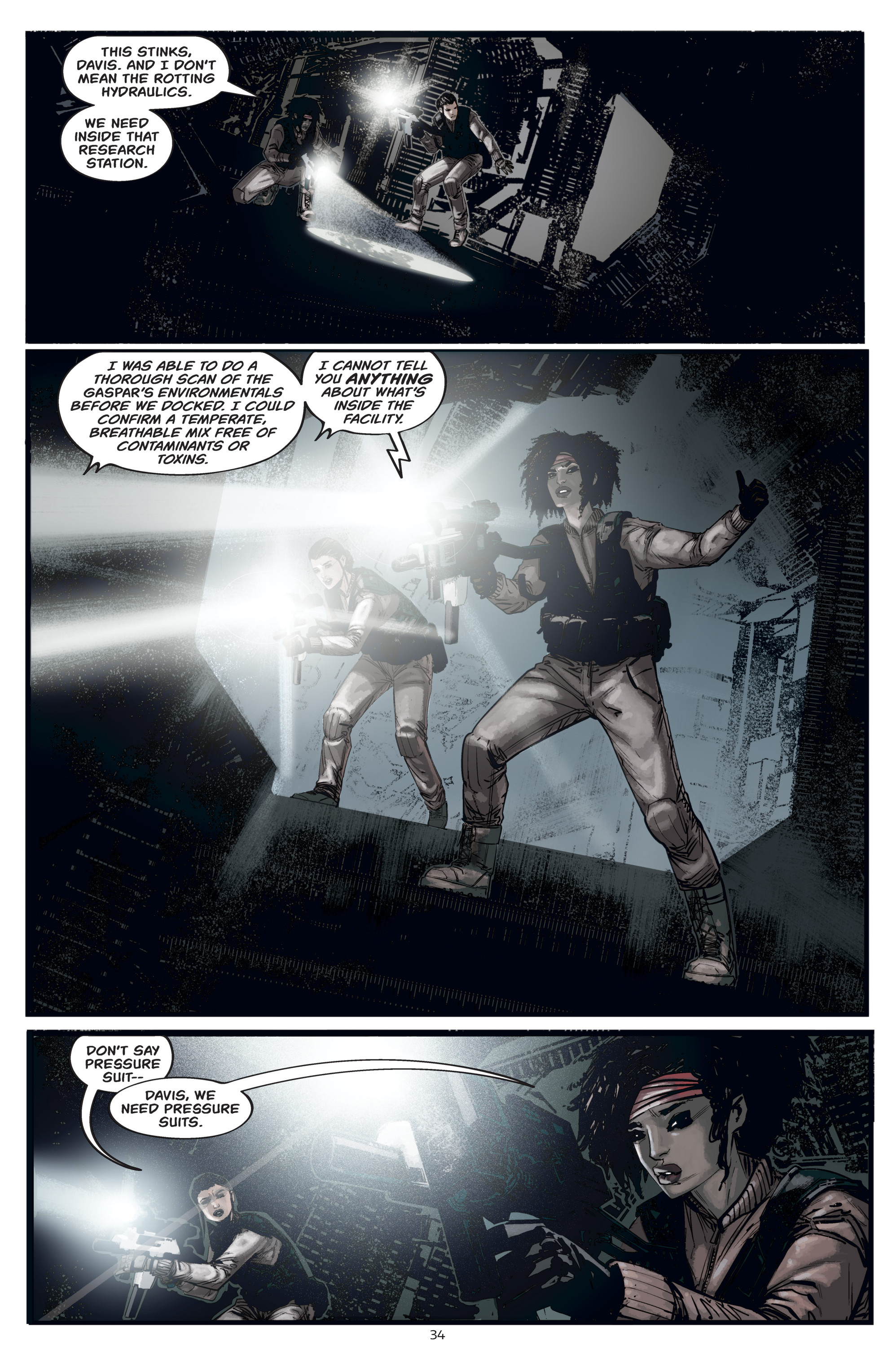 Read online Aliens: Resistance comic -  Issue # _TPB - 34