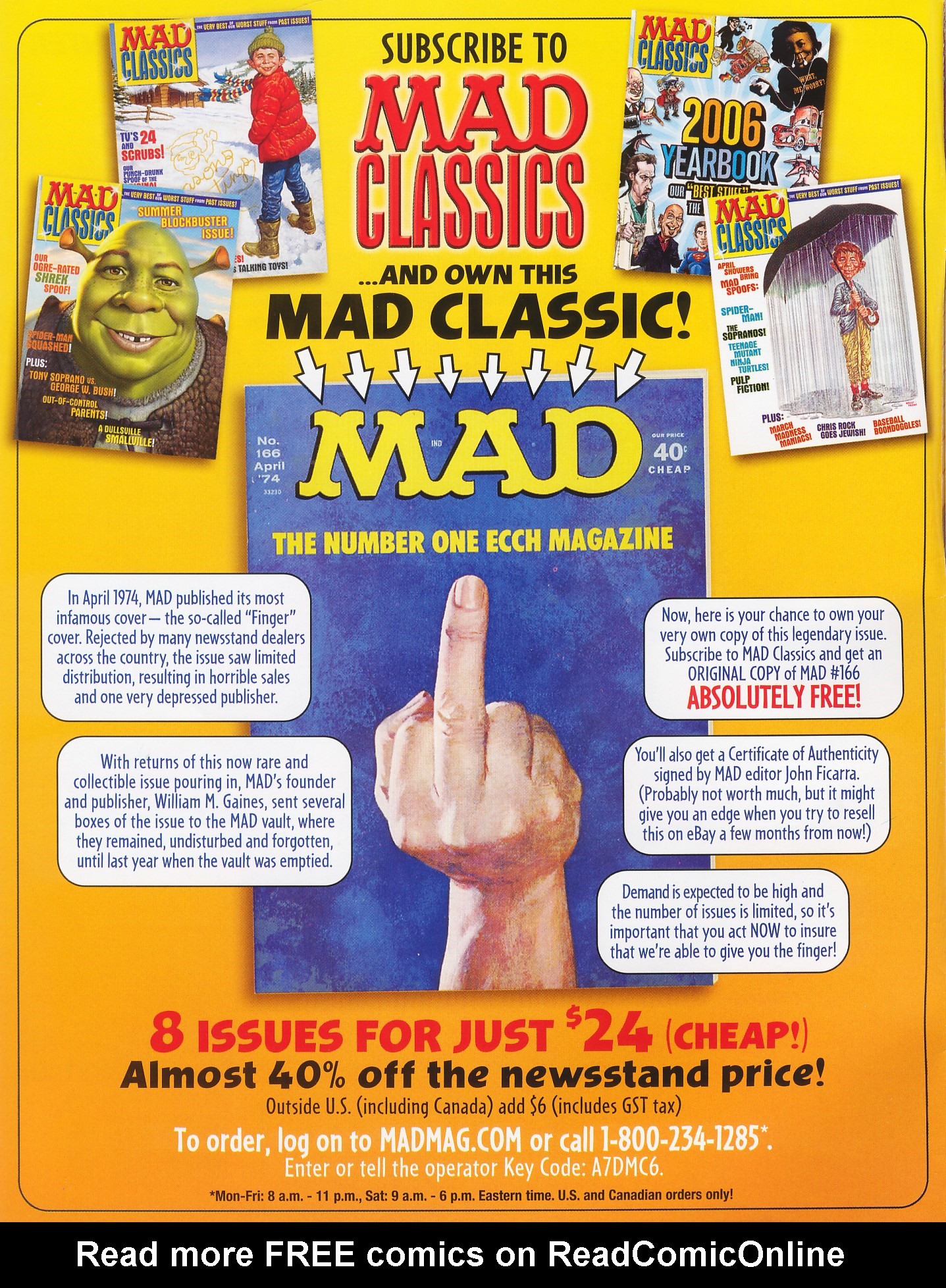 Read online MAD comic -  Issue #478 - 2