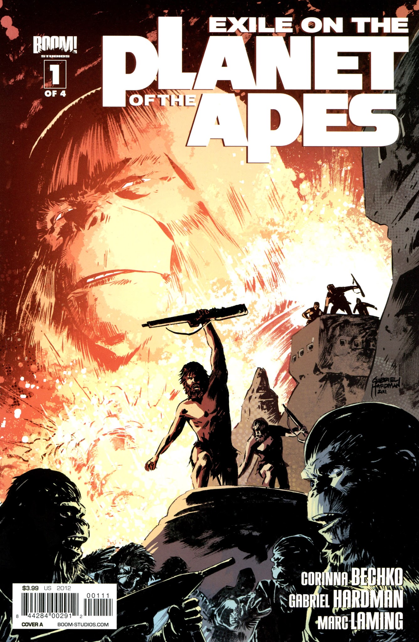 Read online Exile on the Planet of the Apes comic -  Issue #1 - 1