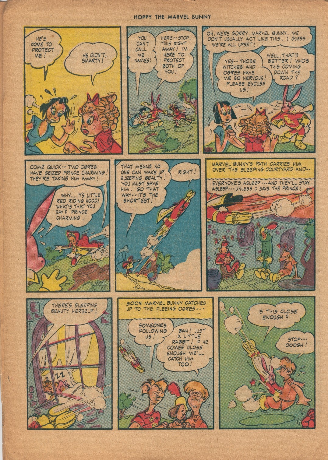 Read online Hoppy The Marvel Bunny comic -  Issue #1 - 4