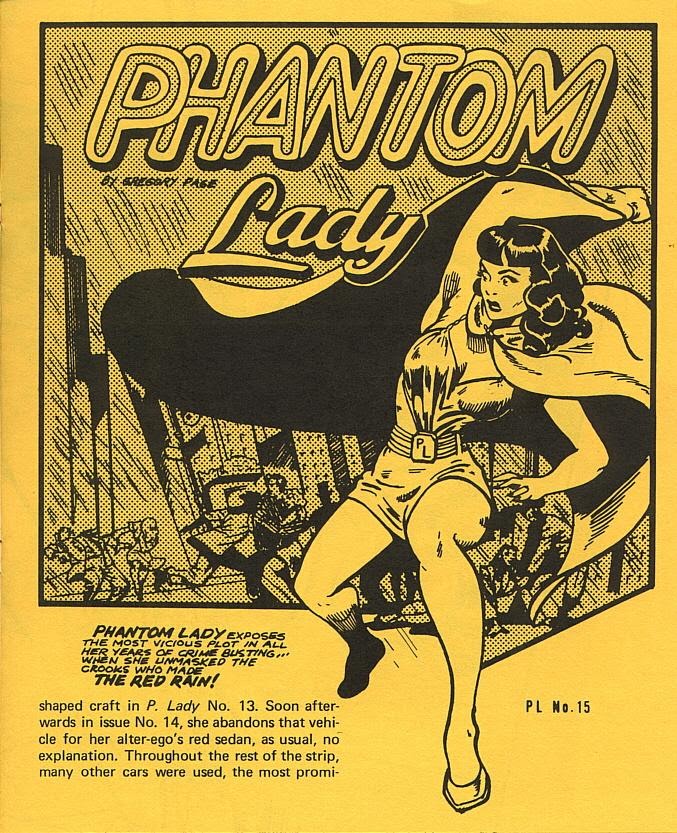 Read online The Fox Features Phantom Lady Comic Book Index comic -  Issue # Full - 19