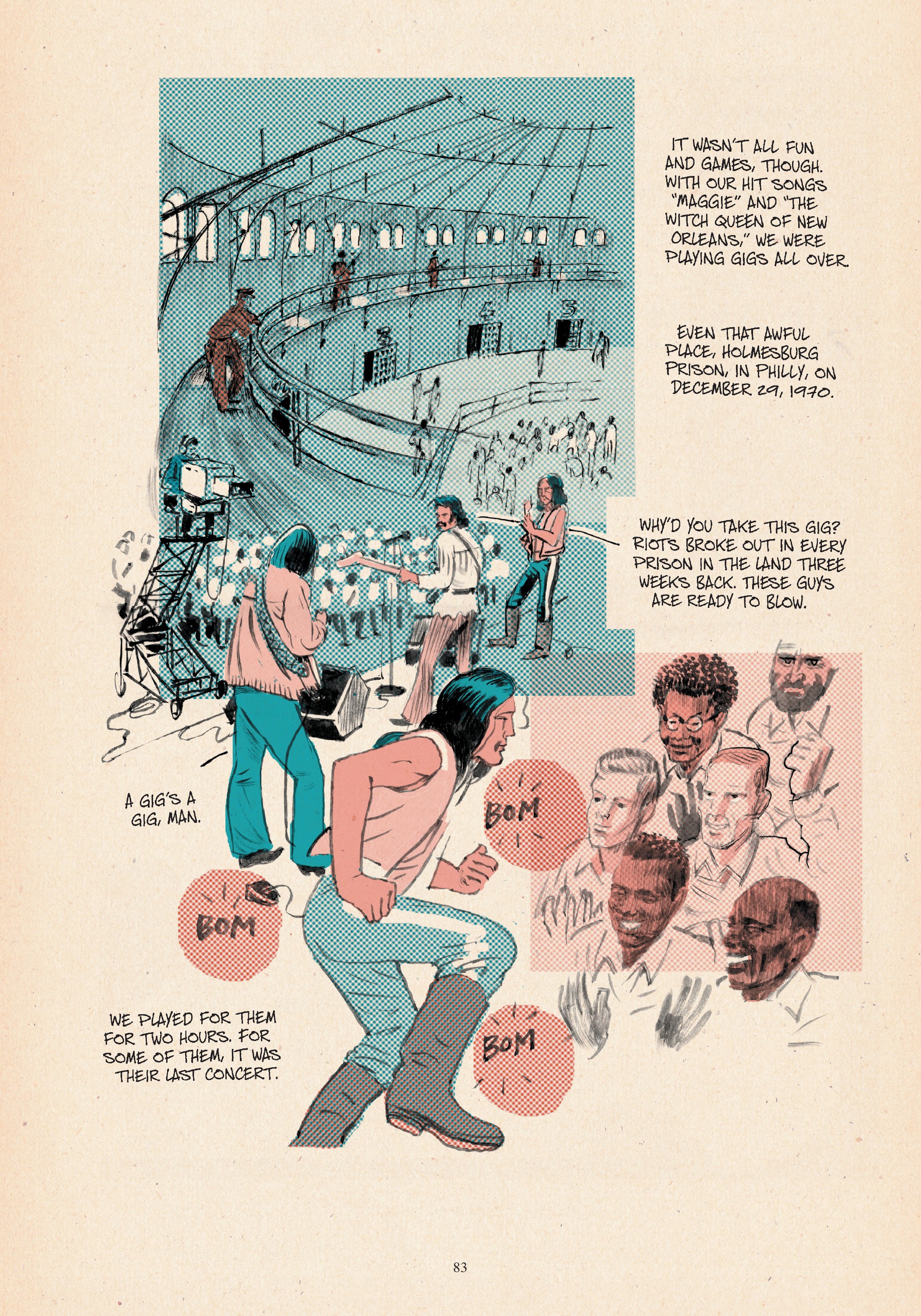 Read online Redbone: The True Story of A Native American Rock Band comic -  Issue # TPB - 70