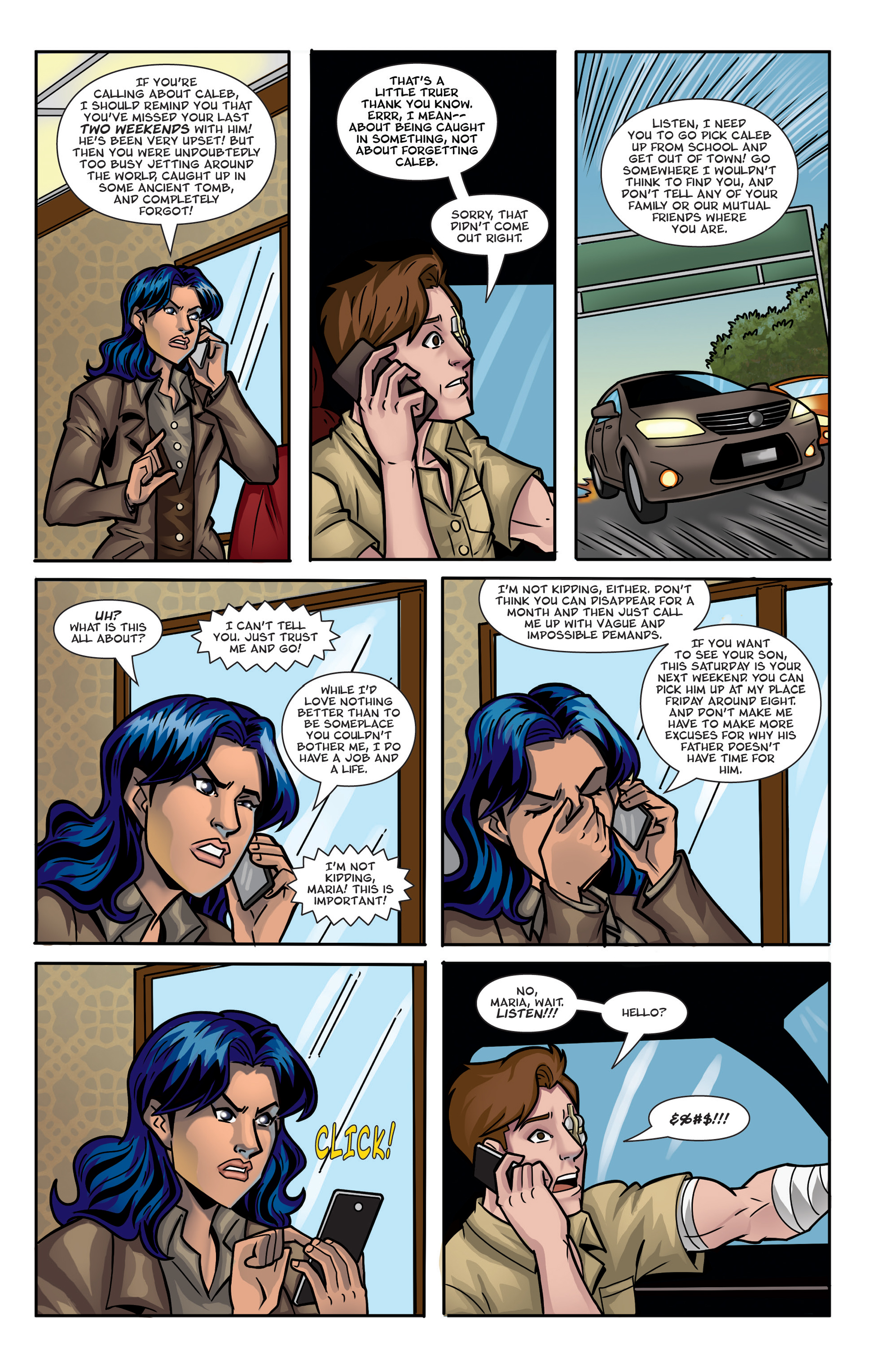 Read online Crimson Scorpion comic -  Issue #3 - 4