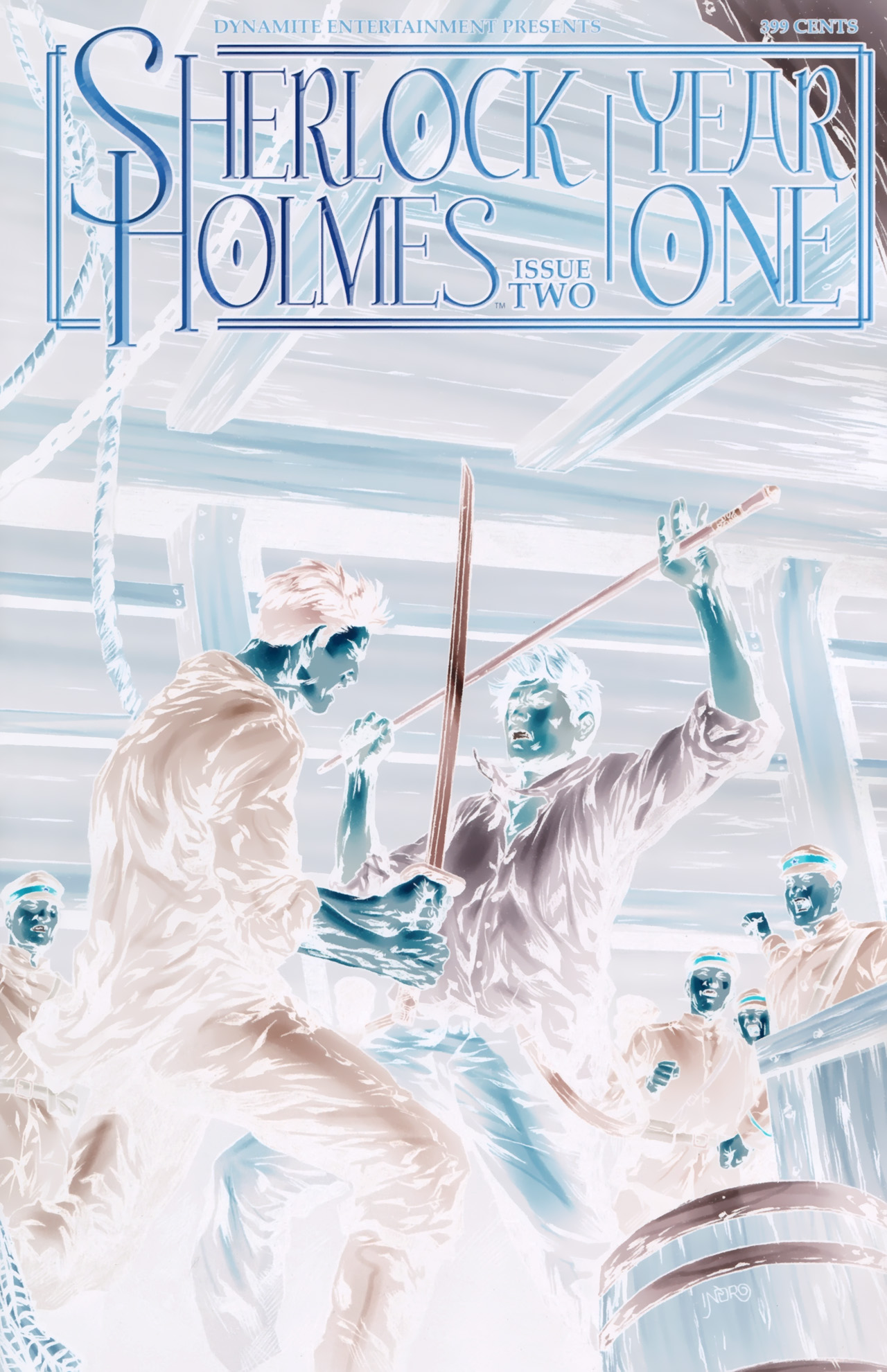 Read online Sherlock Holmes: Year One comic -  Issue #2 - 4