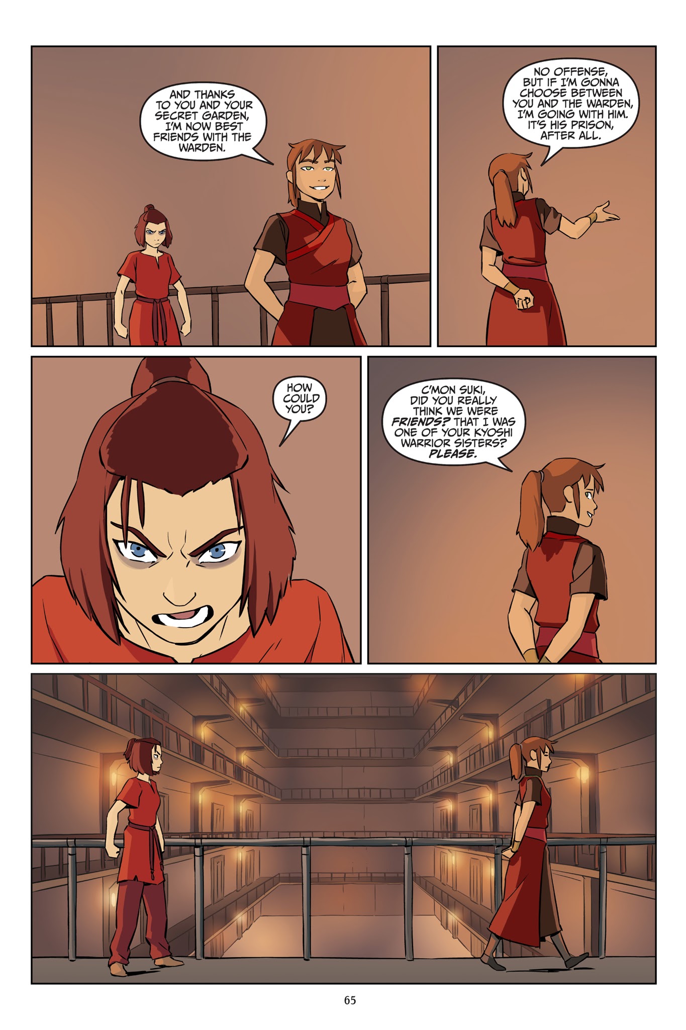 Read online Avatar: The Last Airbender – Suki, Alone comic -  Issue # TPB - 66