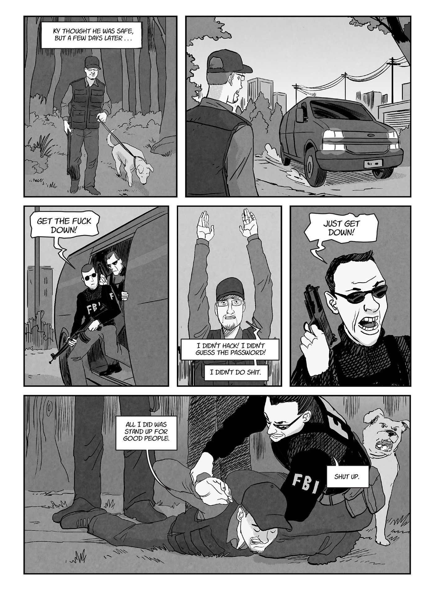 Read online A for Anonymous: How a Mysterious Hacker Collective Transformed the World comic -  Issue # TPB - 100