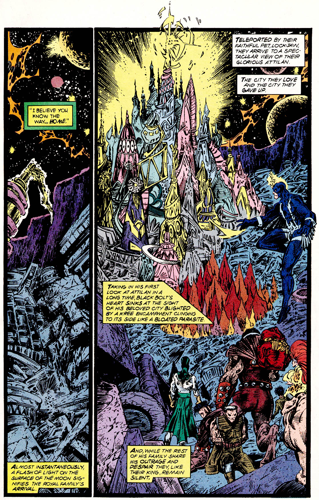 Read online Inhumans: The Great Refuge comic -  Issue # Full - 23