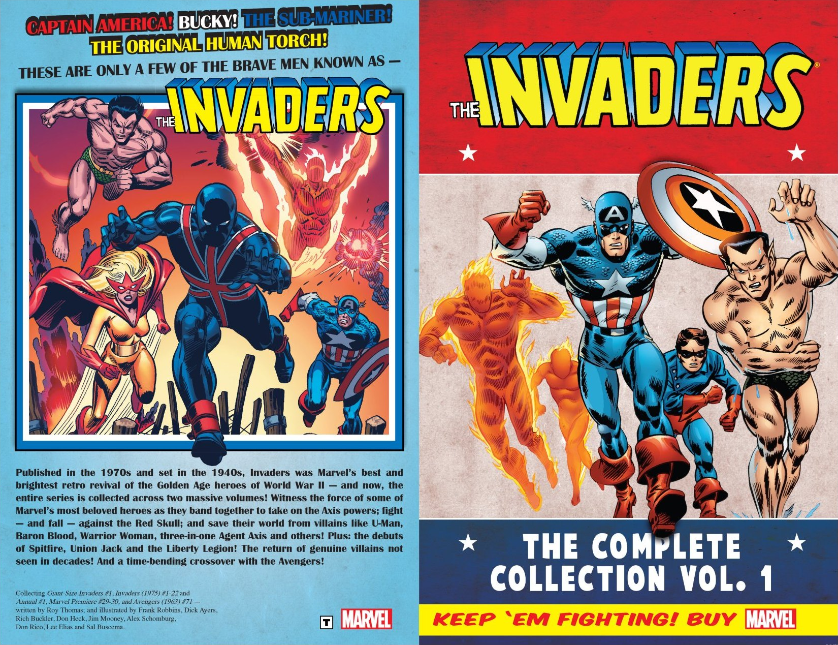 Read online The Invaders Classic comic -  Issue # TPB 1 (Part 1) - 2