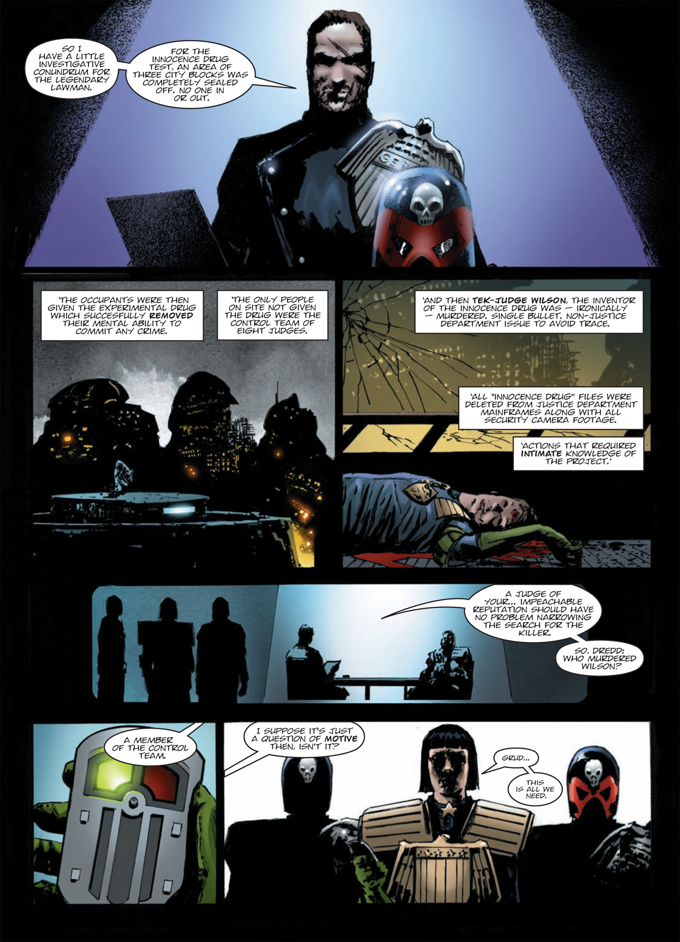 Read online Judge Dredd: Day of Chaos: Fallout comic -  Issue # TPB (Part 1) - 44