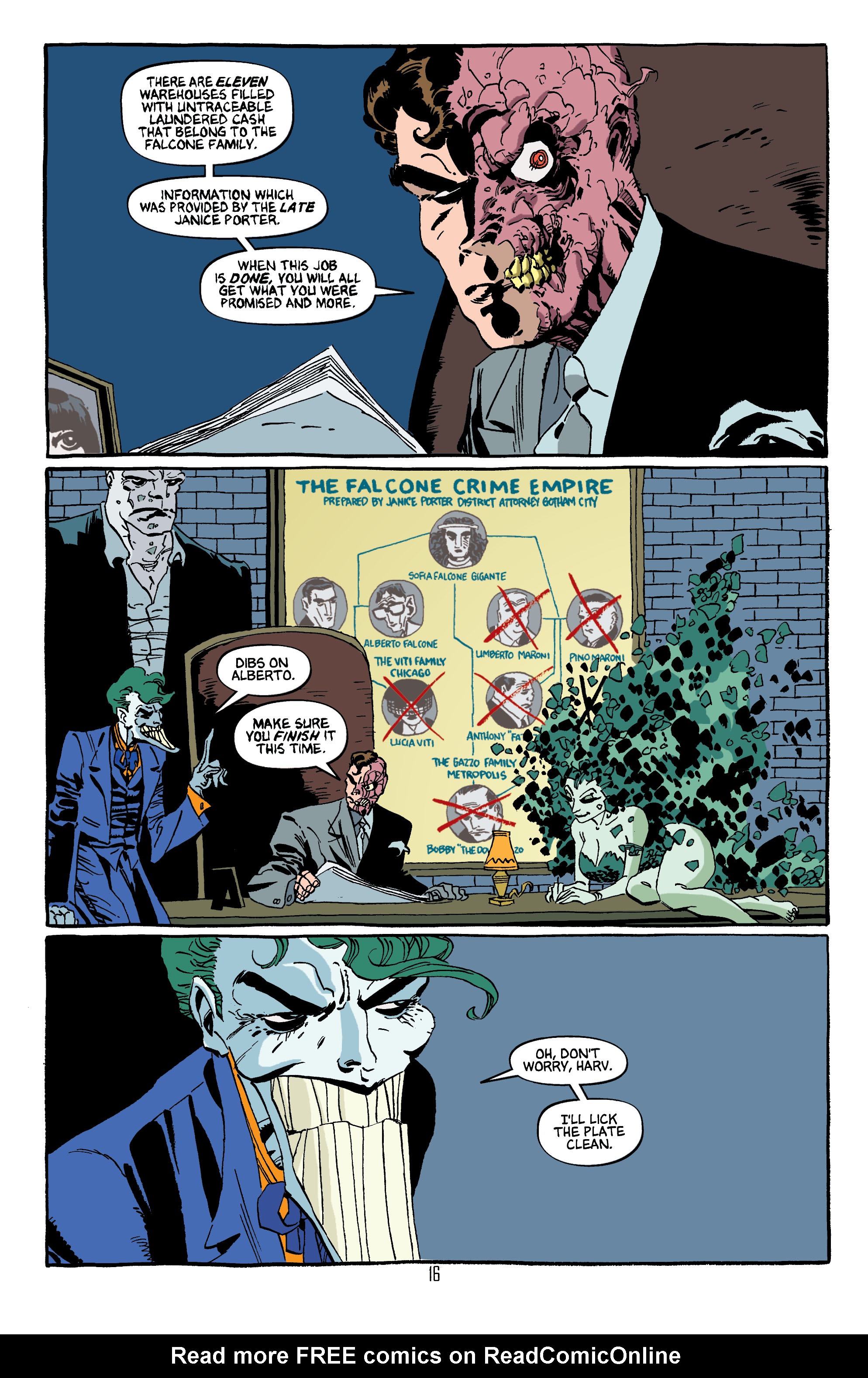 Read online Batman: Dark Victory (1999) comic -  Issue #13 - 17