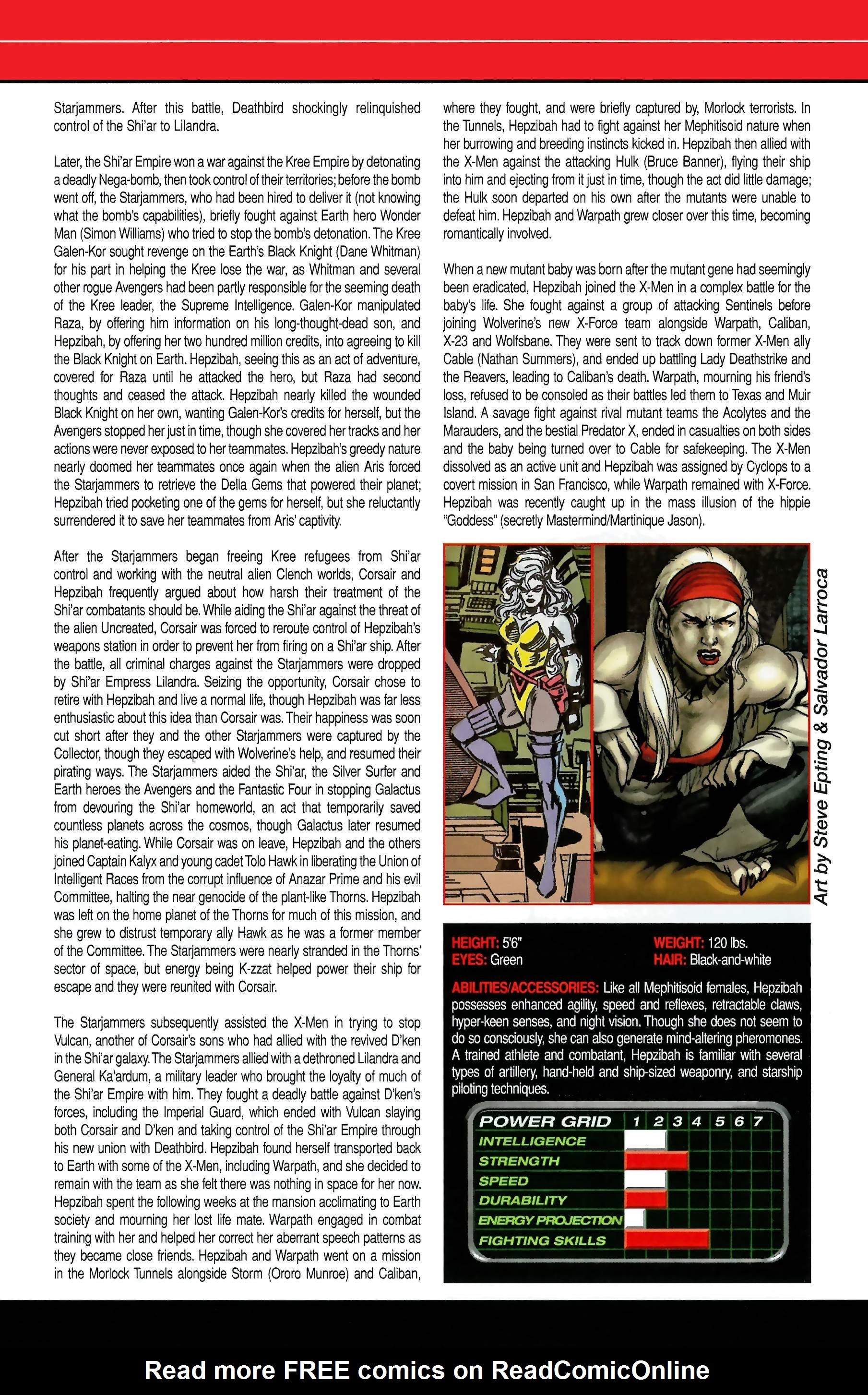 Read online Official Handbook of the Marvel Universe A to Z comic -  Issue # TPB 5 (Part 1) - 59
